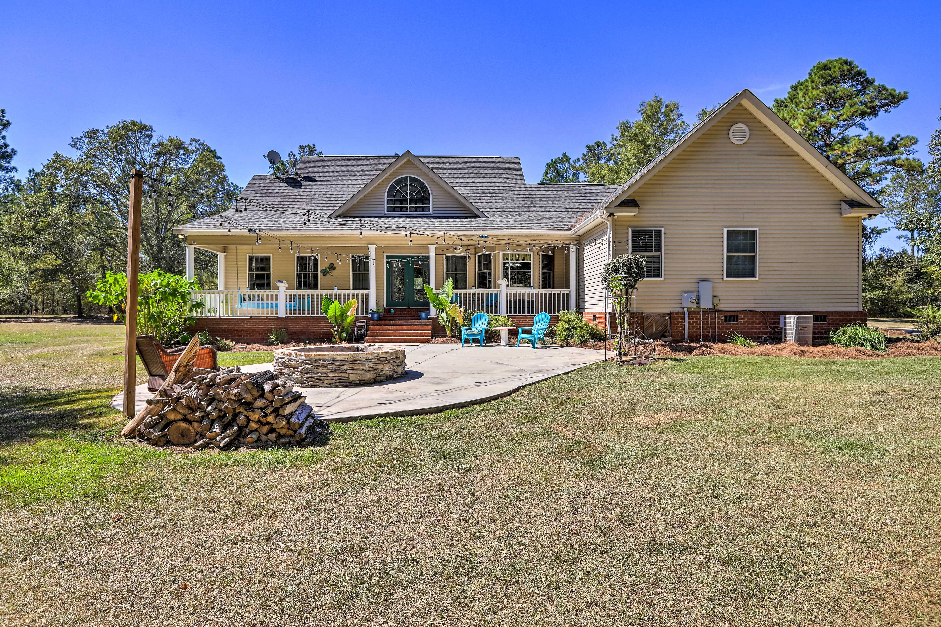 Private Yard | Single-Story Home | Central Heating & Air Conditioning