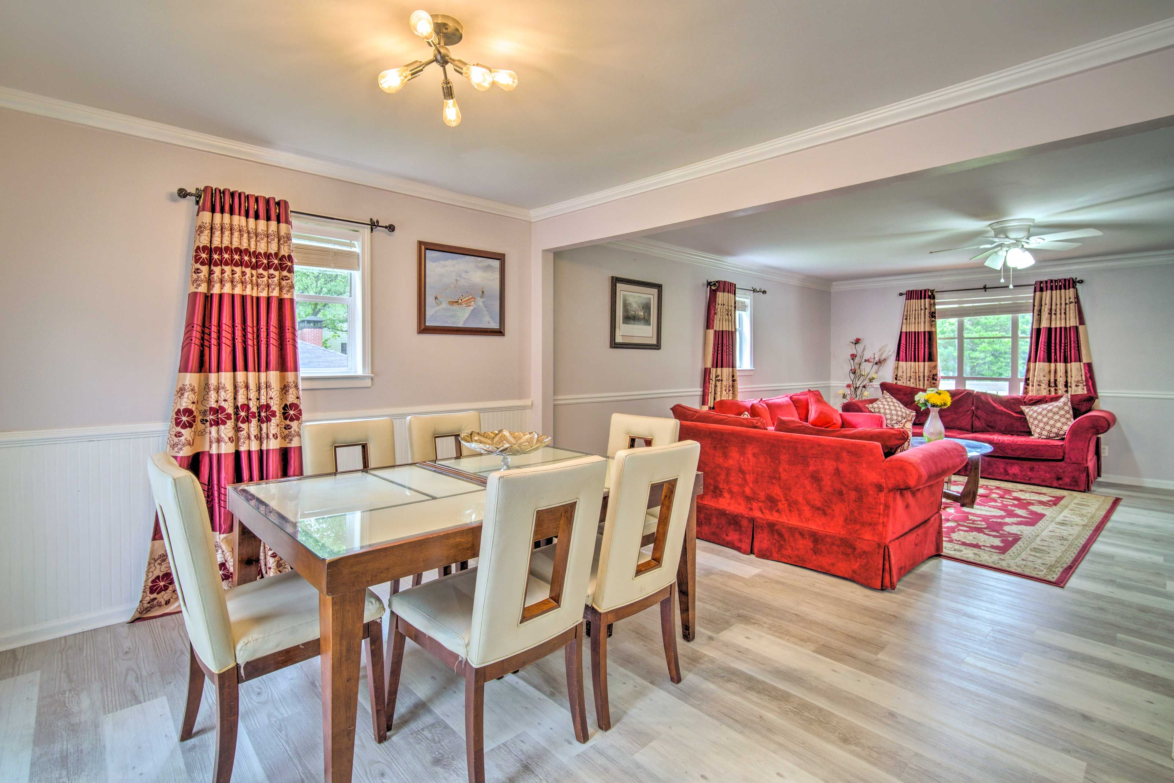 Dining Room | Ample Parking