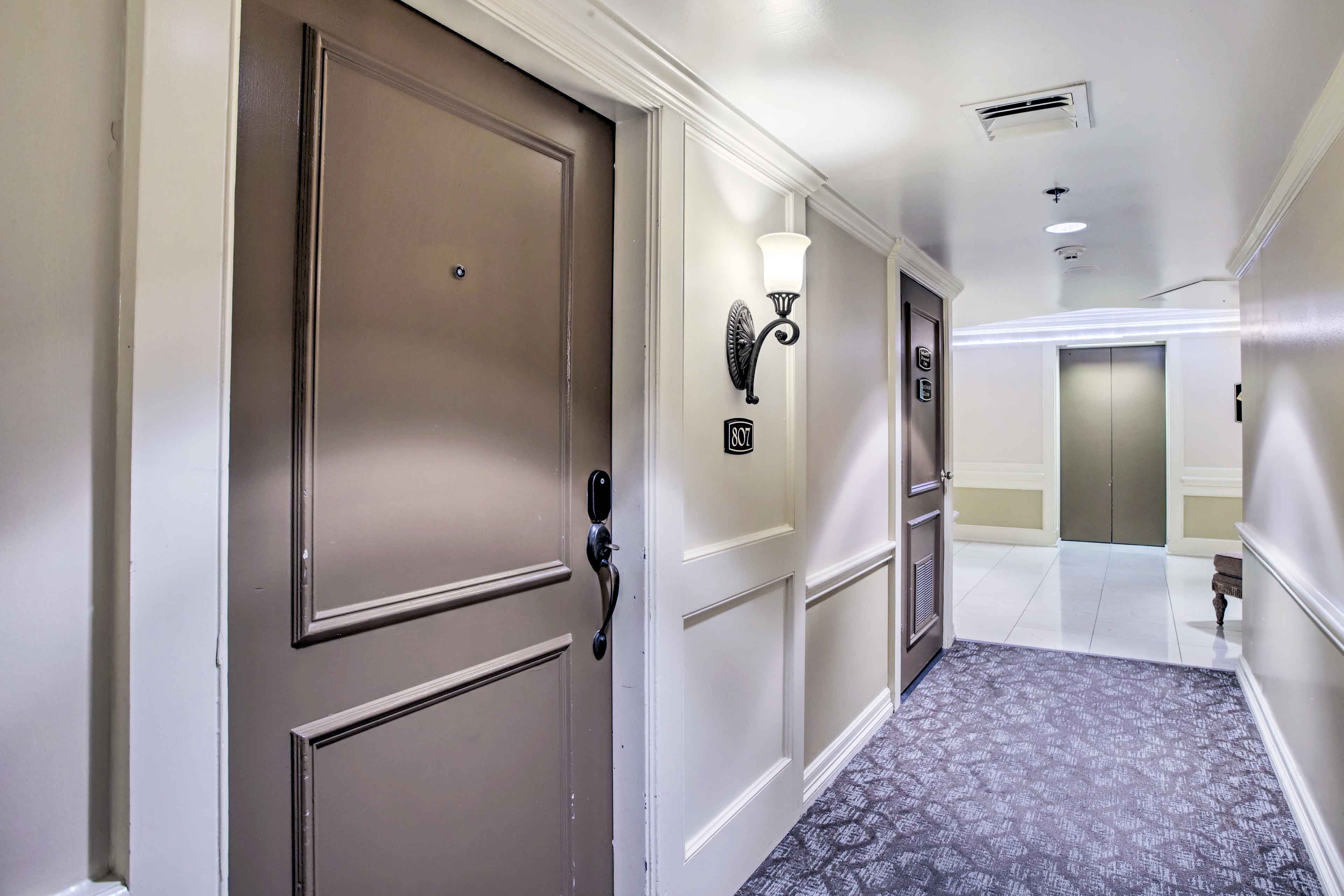 Entryway to Condo