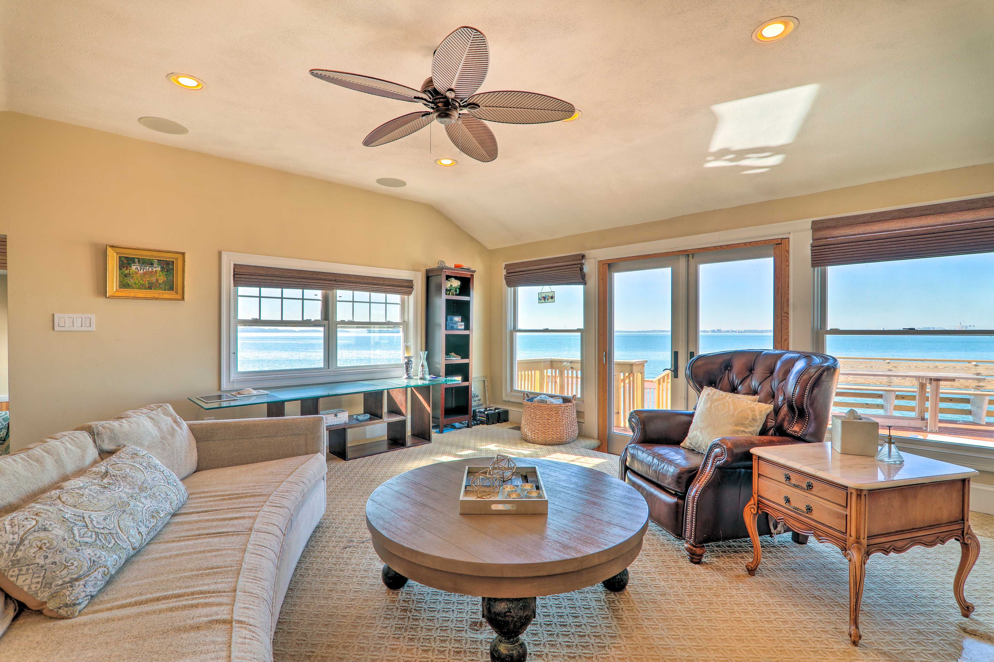 Winthrop Vacation Rental | 1BR | 2BA |1,412 Sq Ft | Steps Required to Access