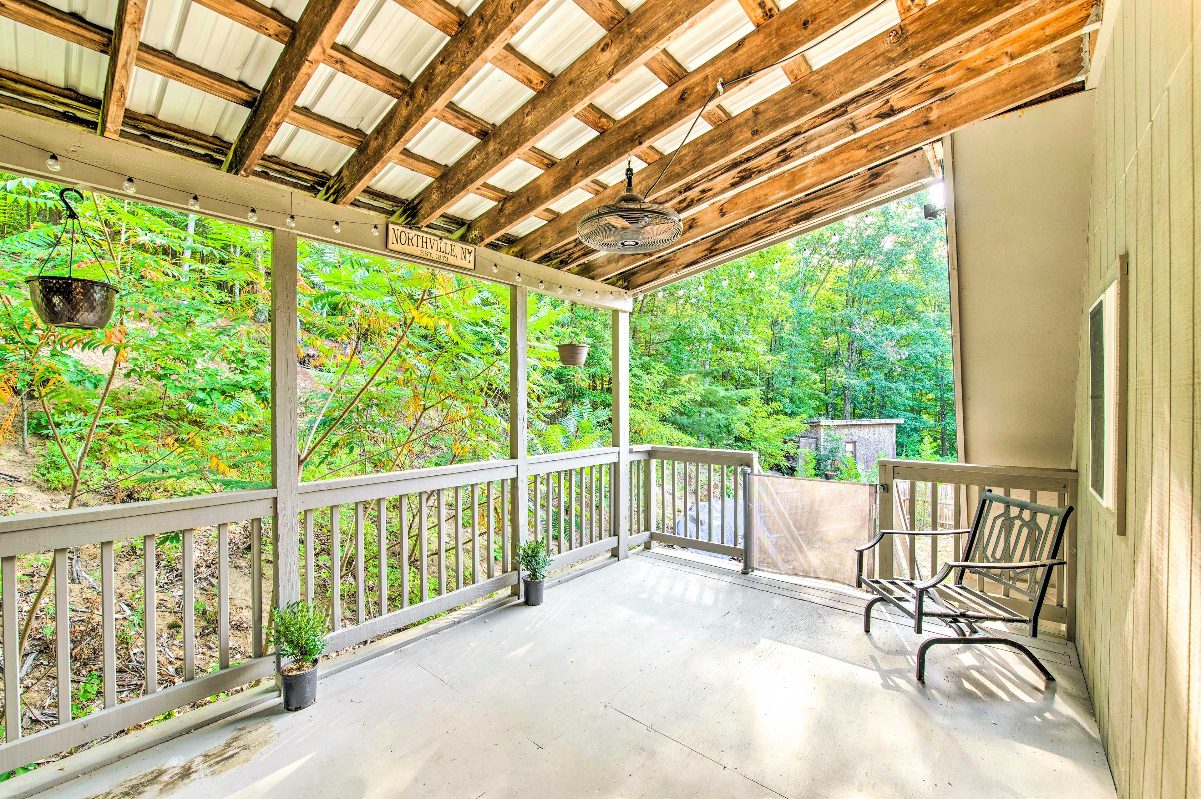 Covered deck