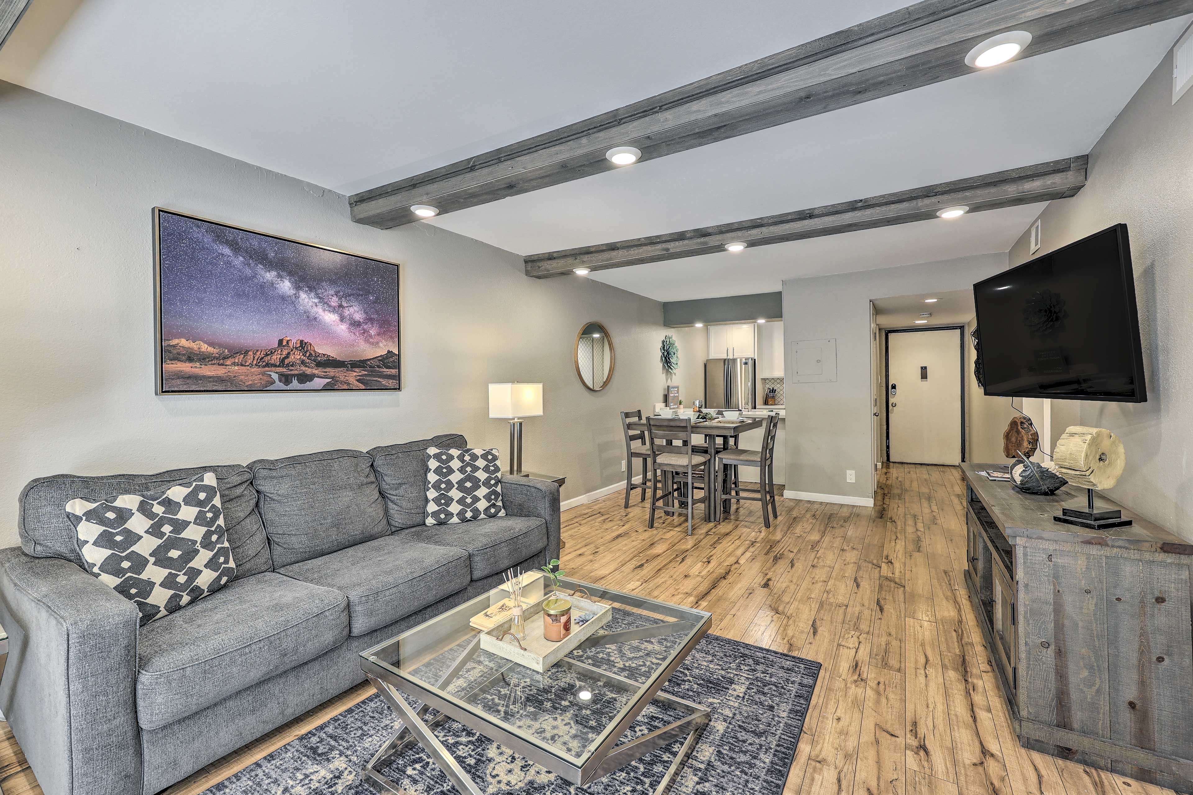 Scottsdale Vacation Rental | 2BR | 1BA | Stairs Required | 970 Sq Ft