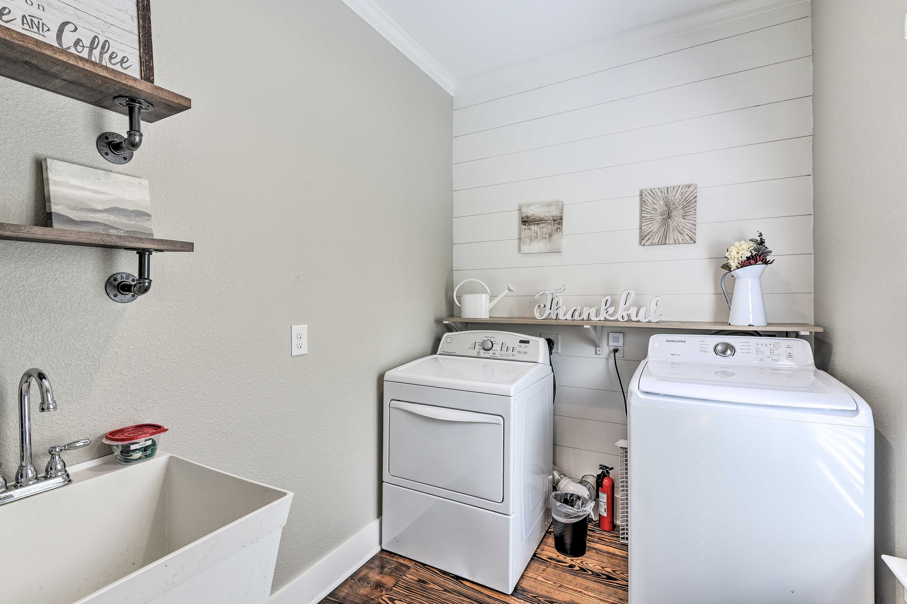 Laundry Area | Washer/Dryer | Laundry Detergent | Iron/Board