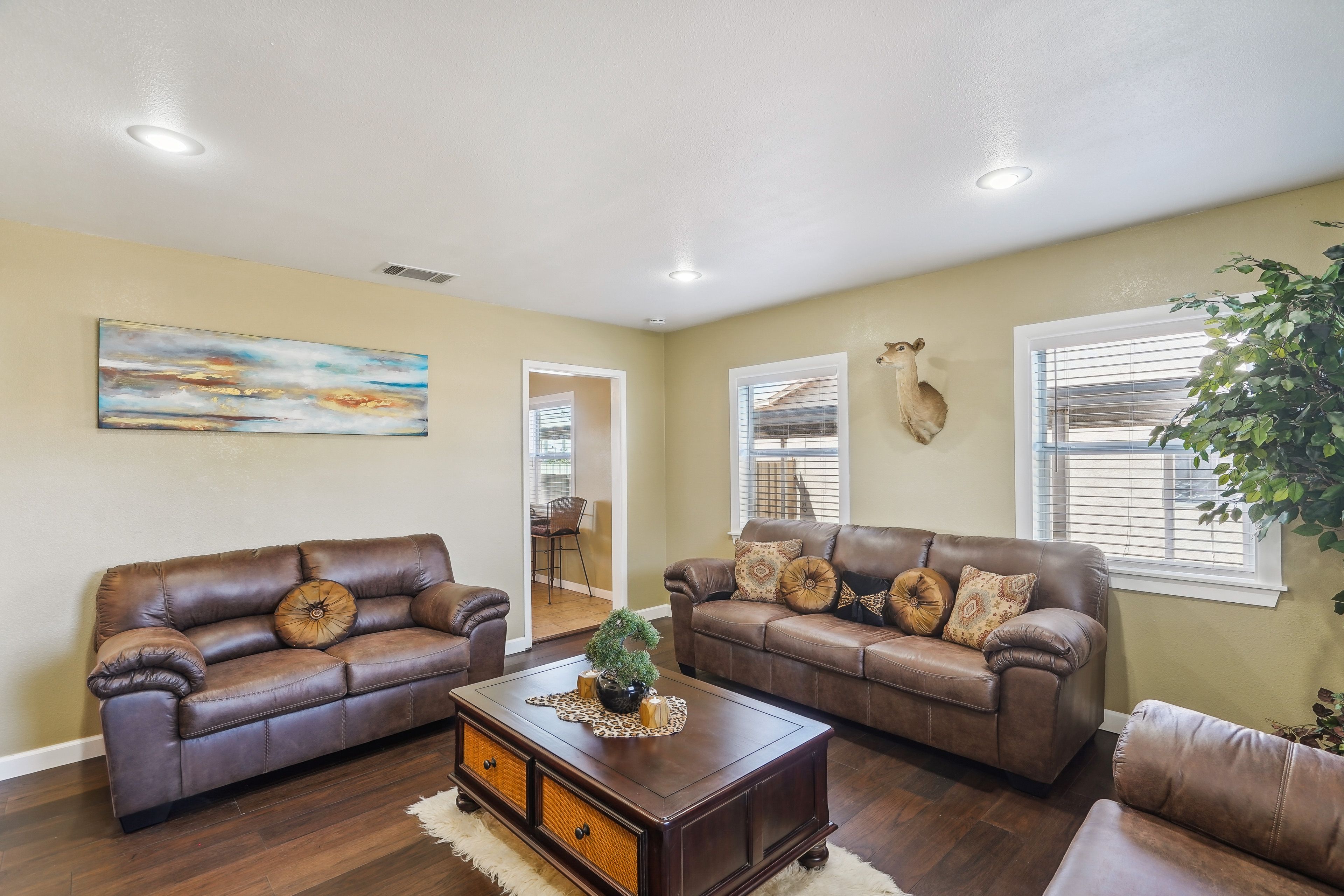 Living Room | Central Air Conditioning & Heating