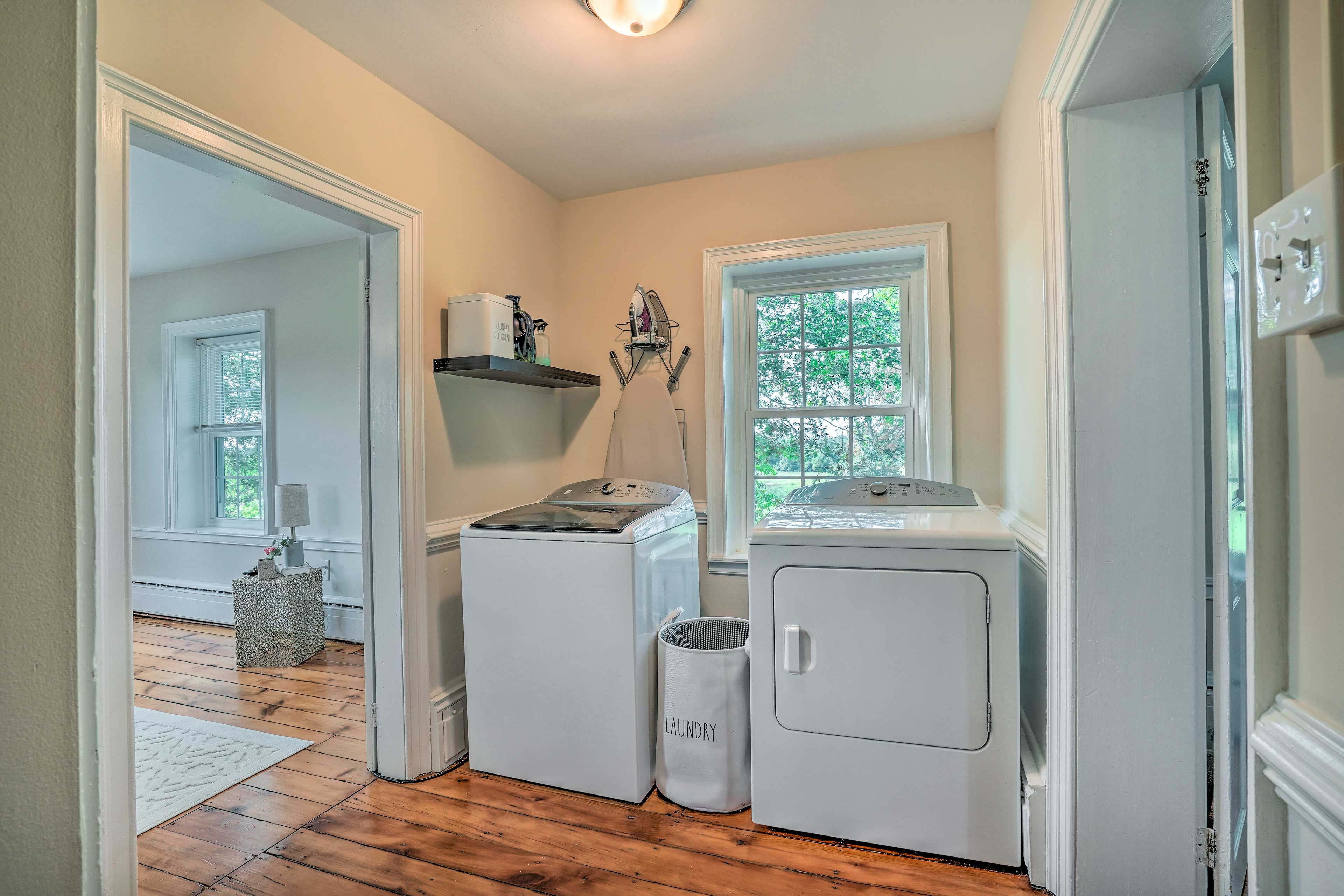 Laundry Nook | Detergent Provided
