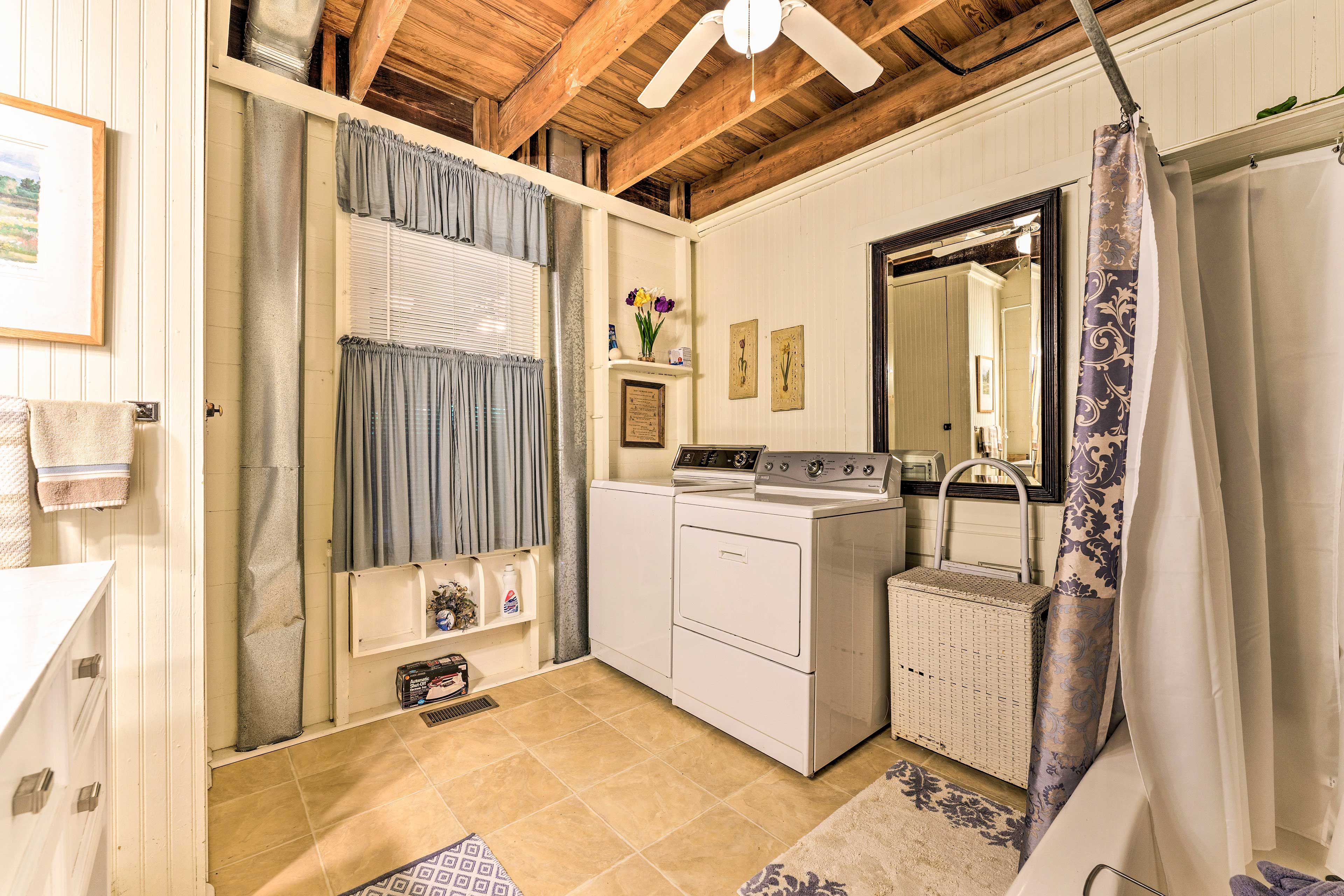 Laundry Area | Washer/Dryer | Laundry Detergent | Iron/Board