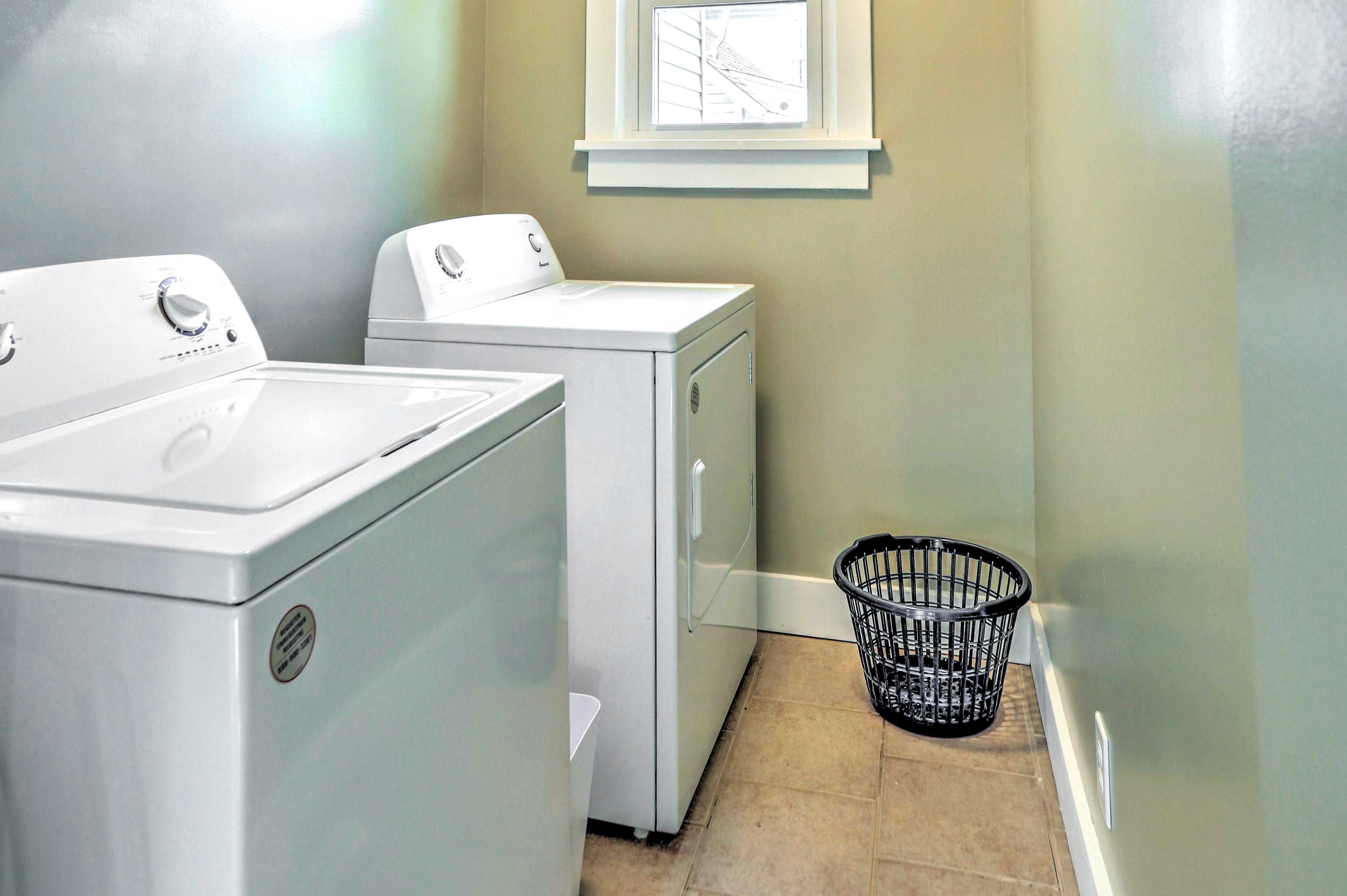 Laundry Room | 1st Floor | Washer + Dryer