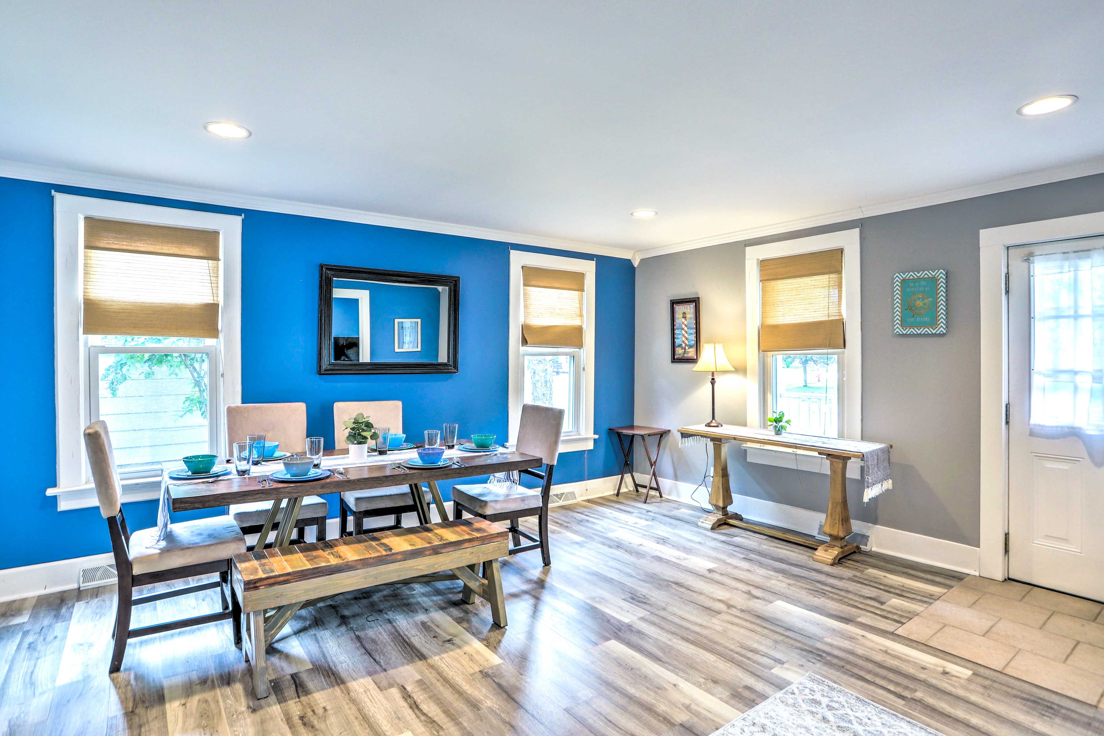 Dining Area | 1st Floor | Dishware + Flatware
