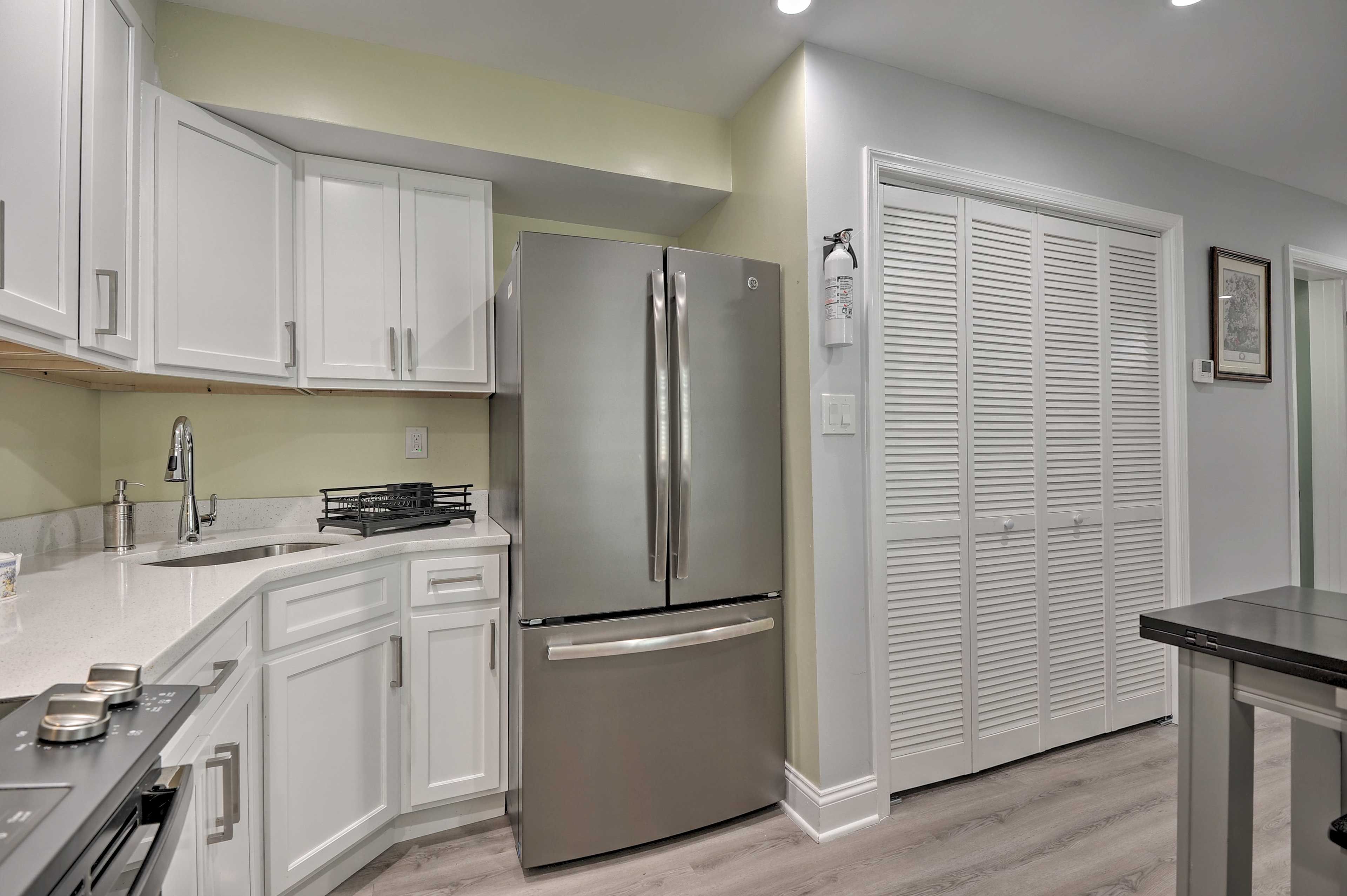 Kitchen | Dining Area | In-Unit Laundry