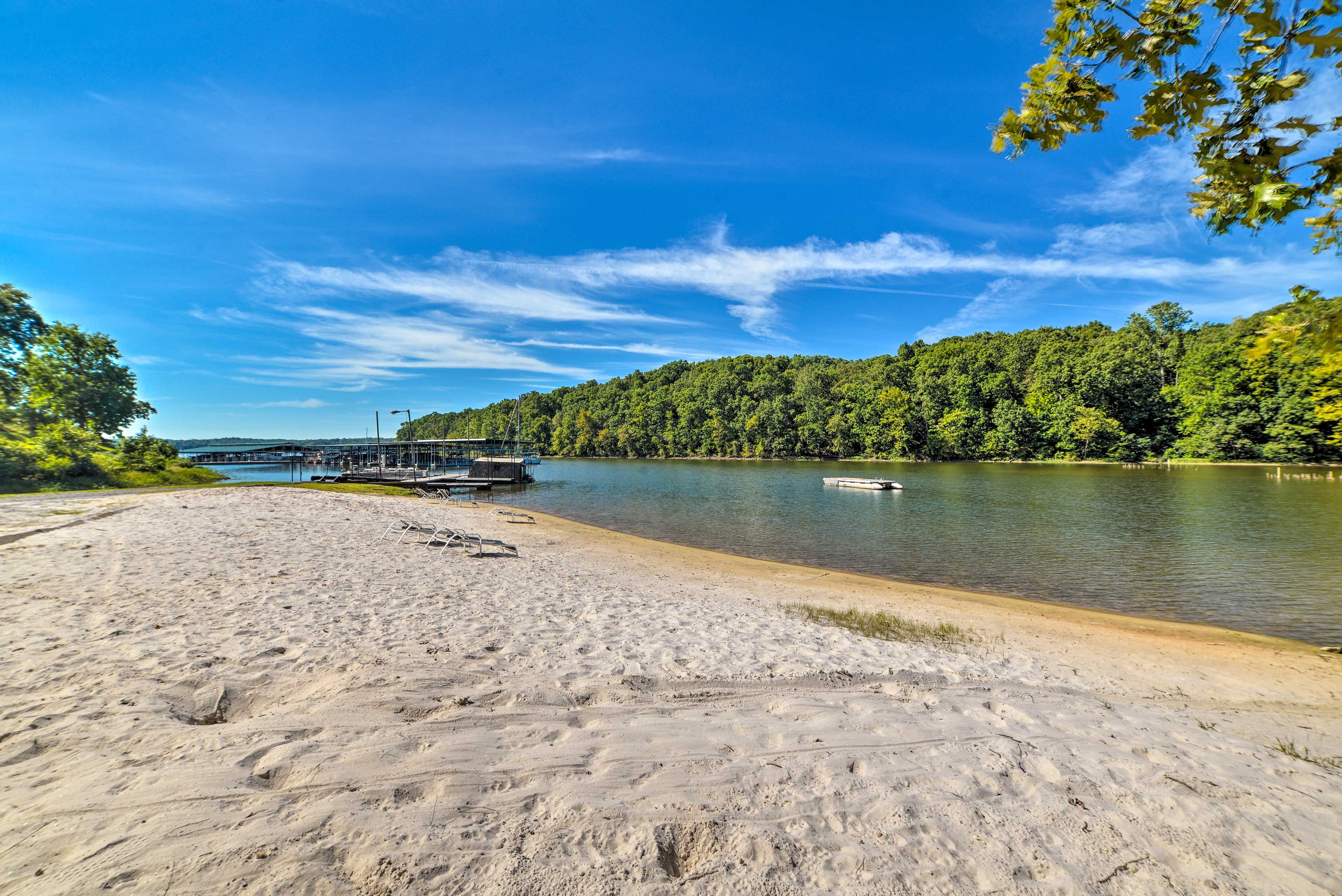 Kentucky Lake | Beach On-Site | Resort Marina | Boat Slip & Ramp Available