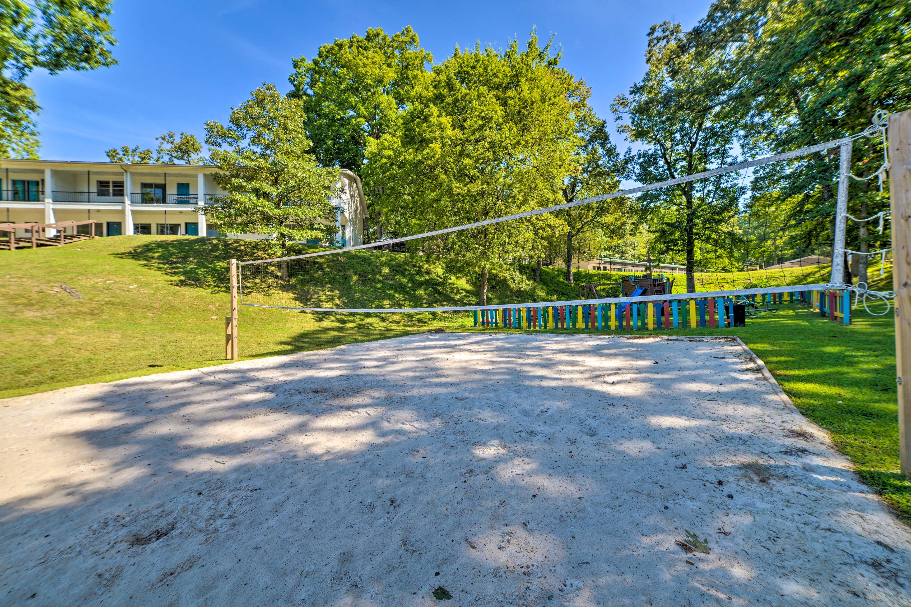 Resort Volleyball Court