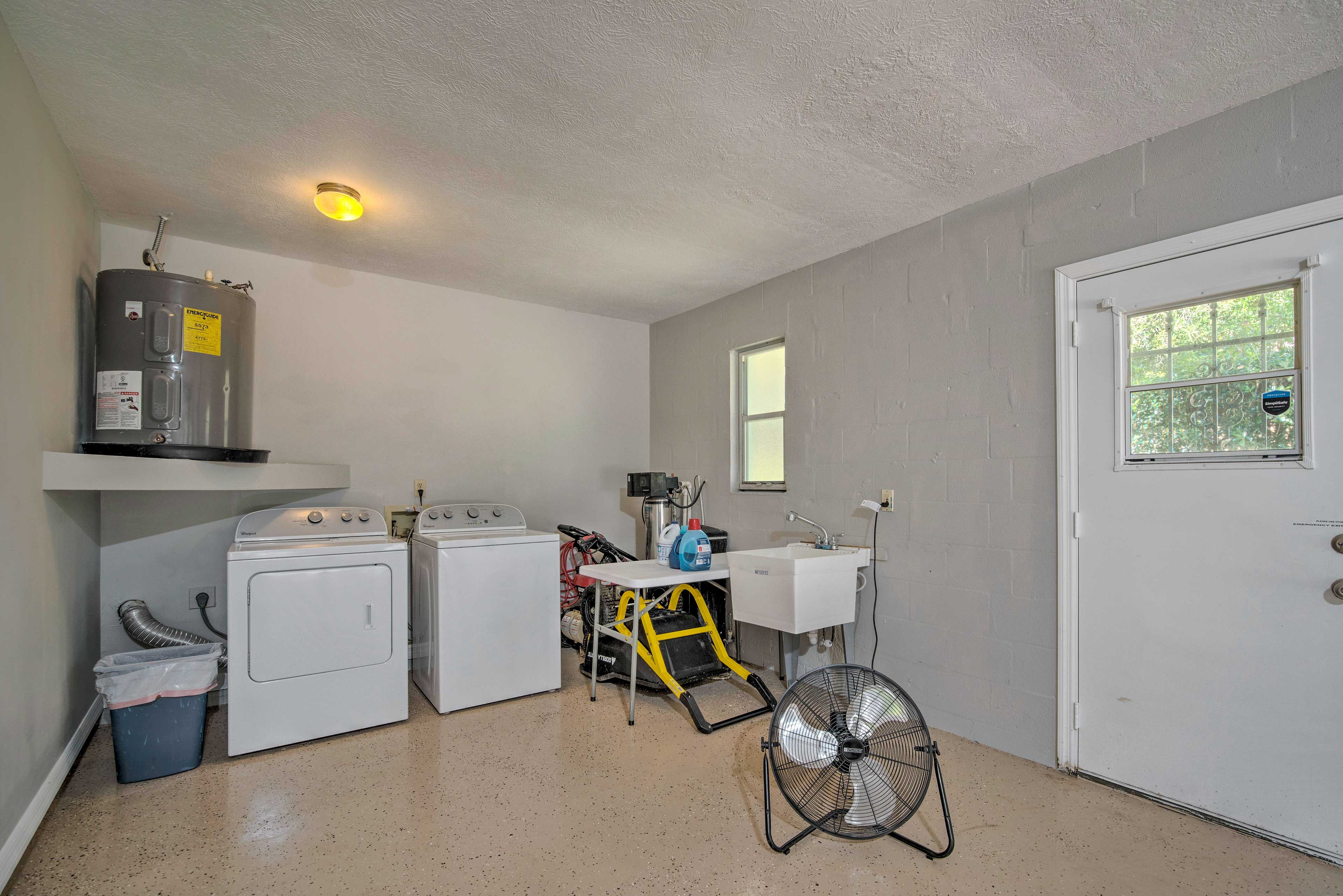 Laundry Room | Washer + Dryer