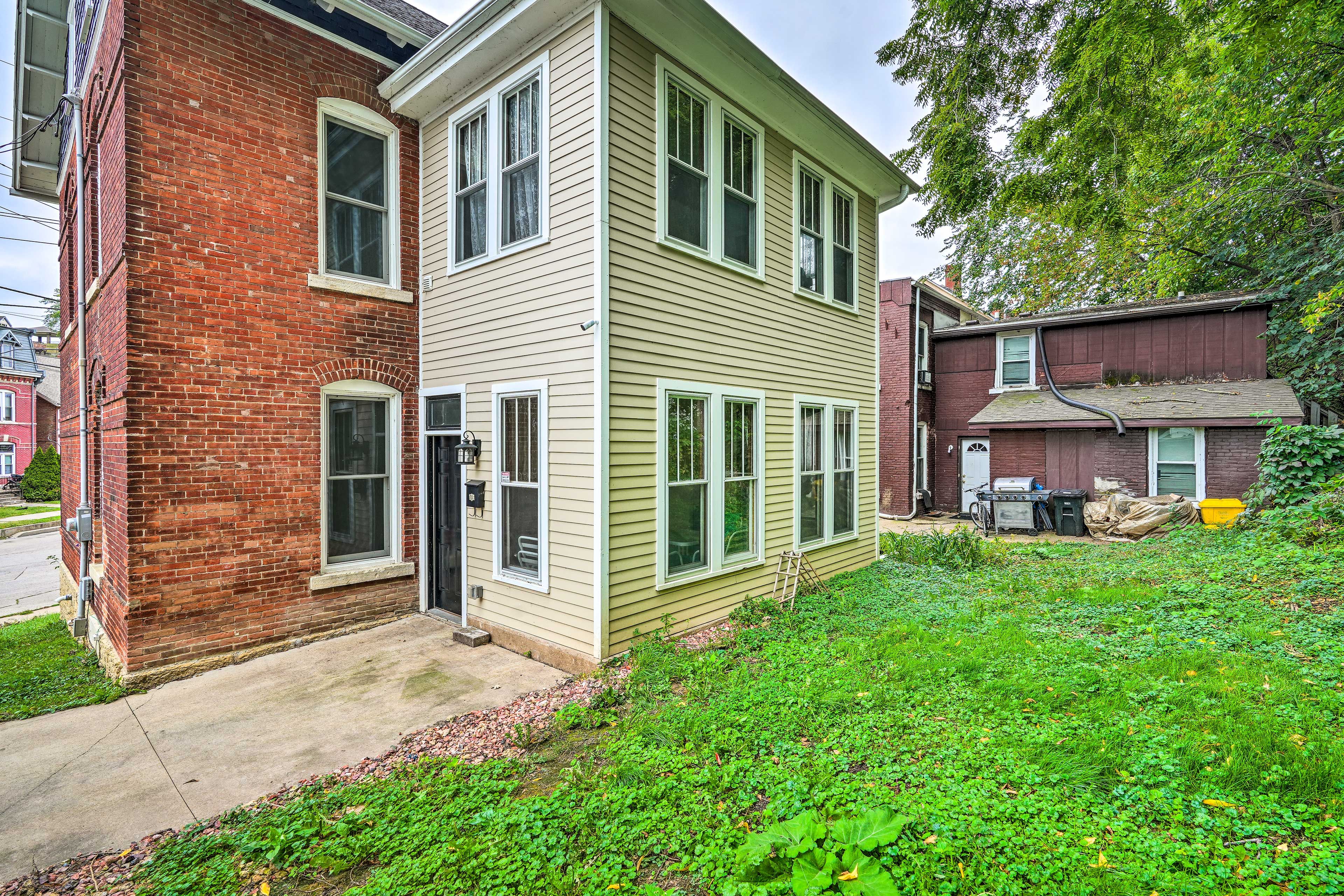 Back Entrance | Yard