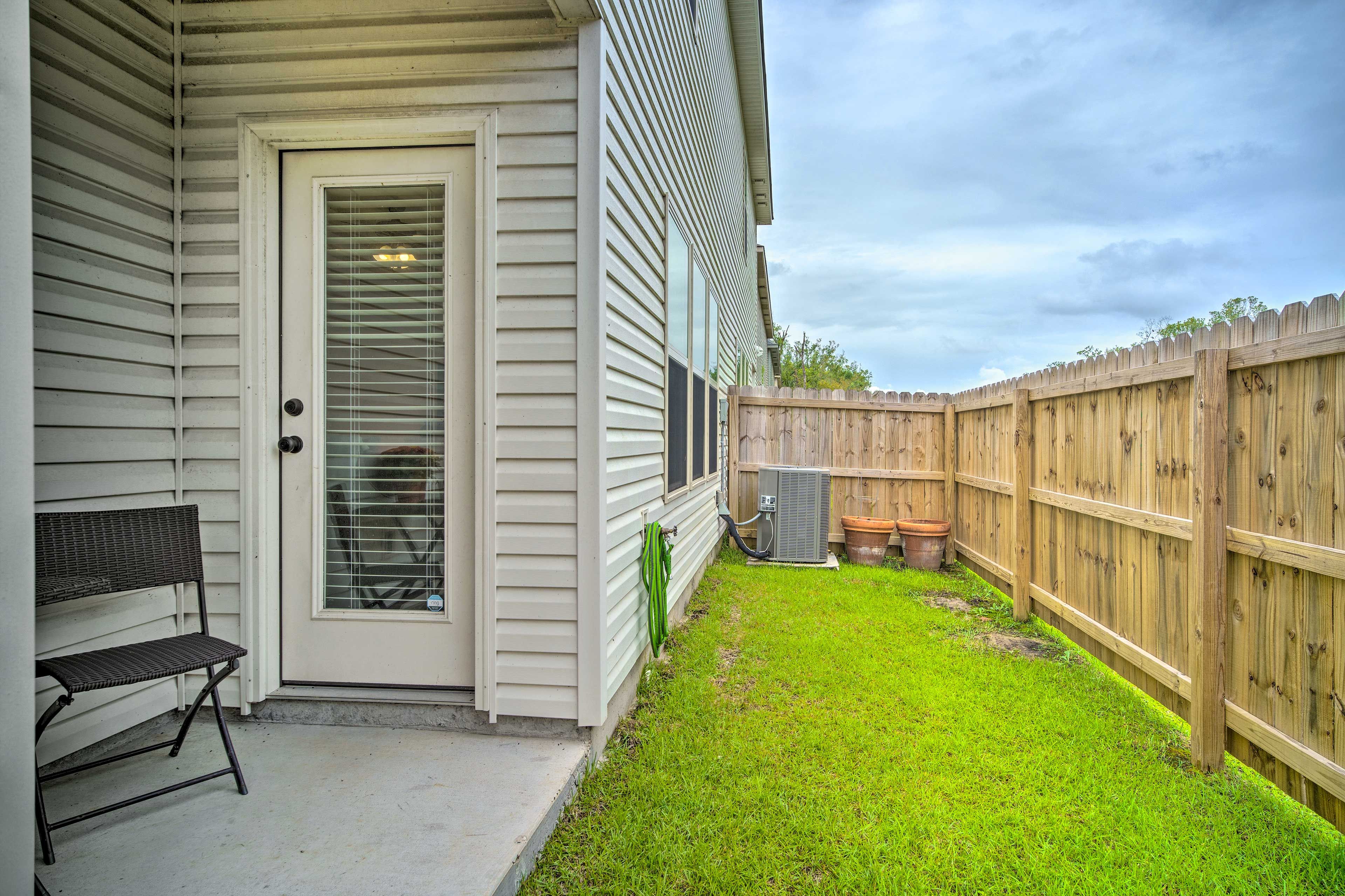 Fenced Yard