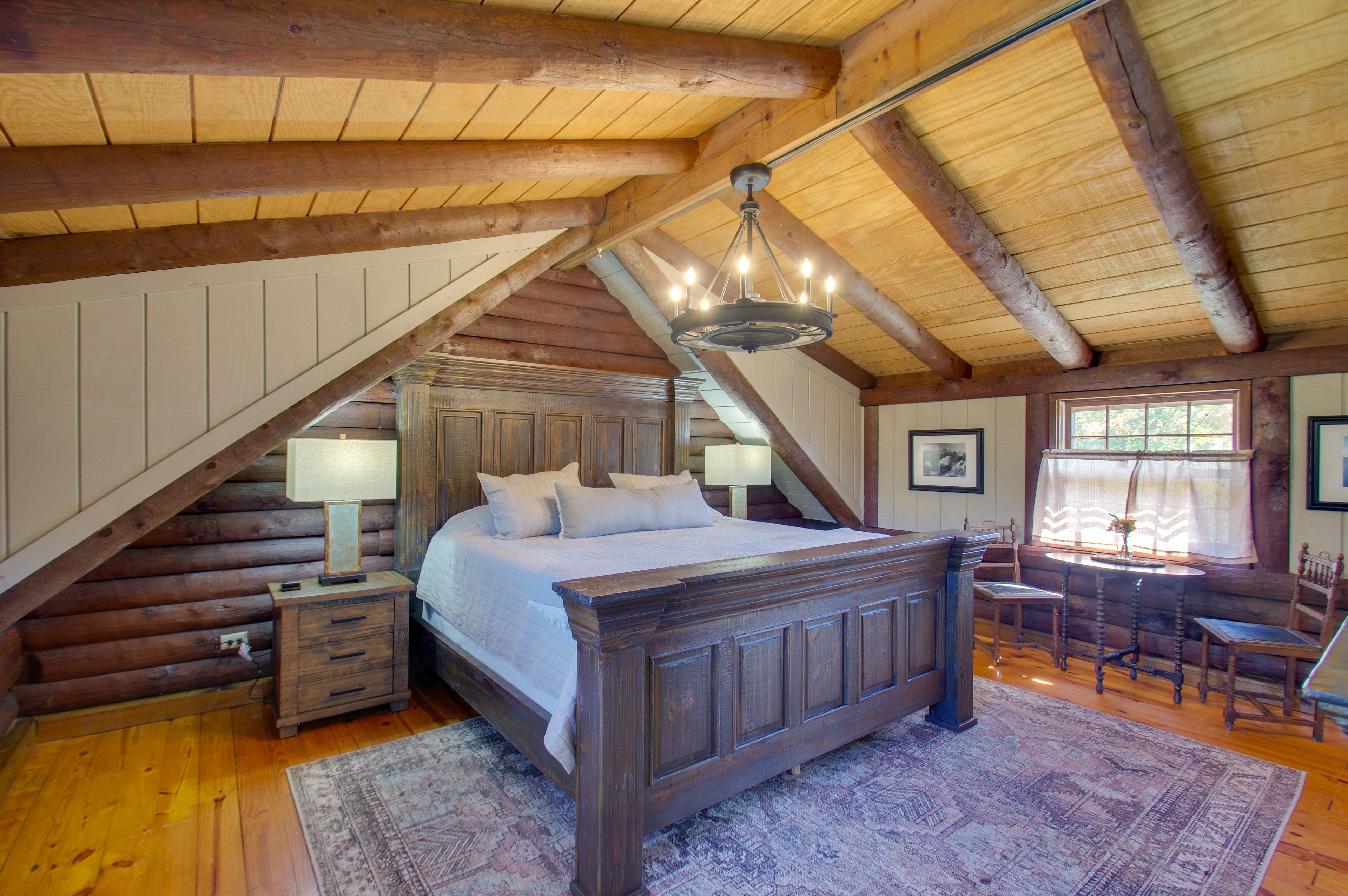 Bedroom 1 | King Bed | Linens Provided | 2nd Floor | Stairs Required