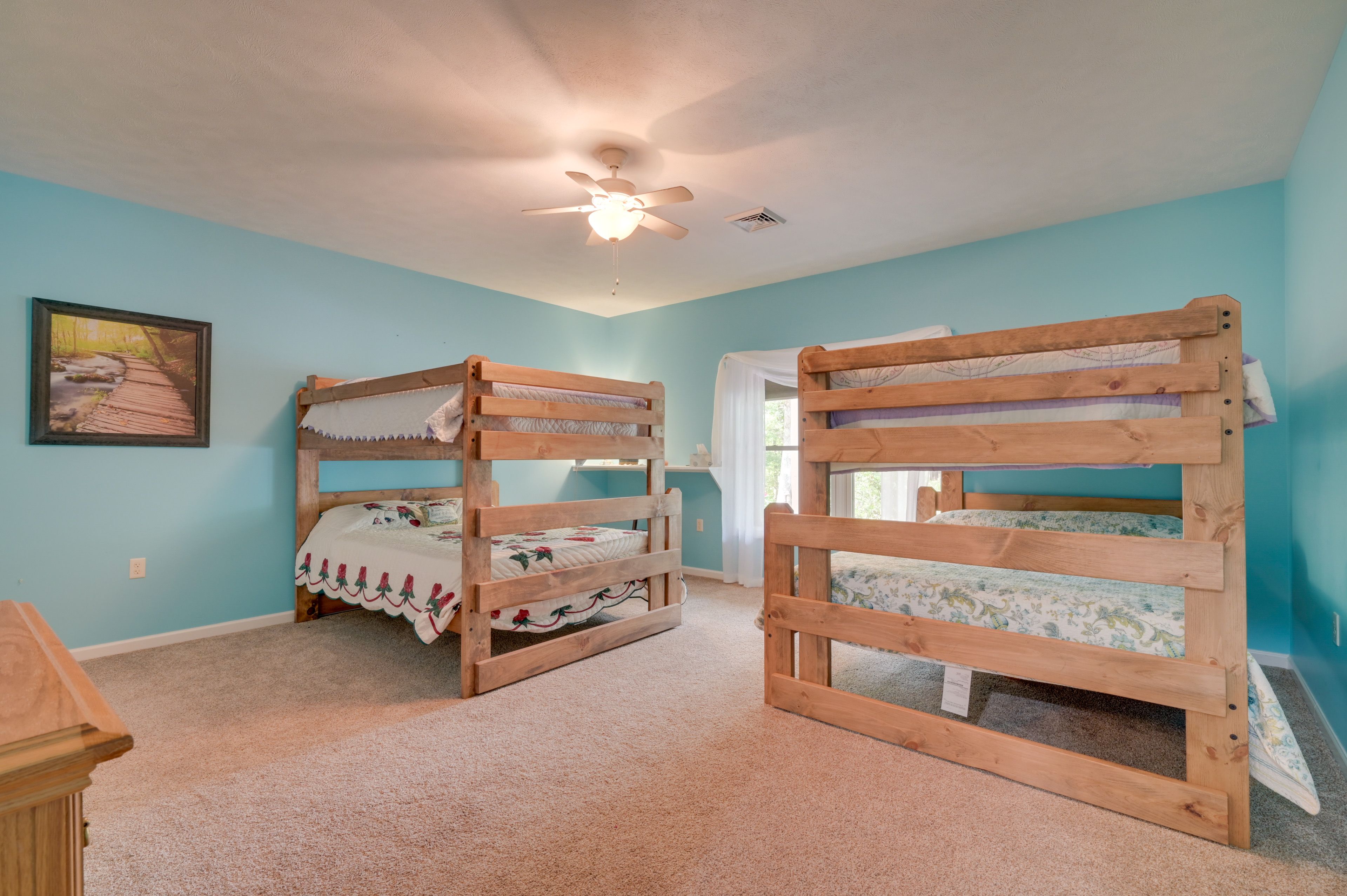 Bedroom 3 | 2 Full/Queen Bunk Beds | Lower Floor