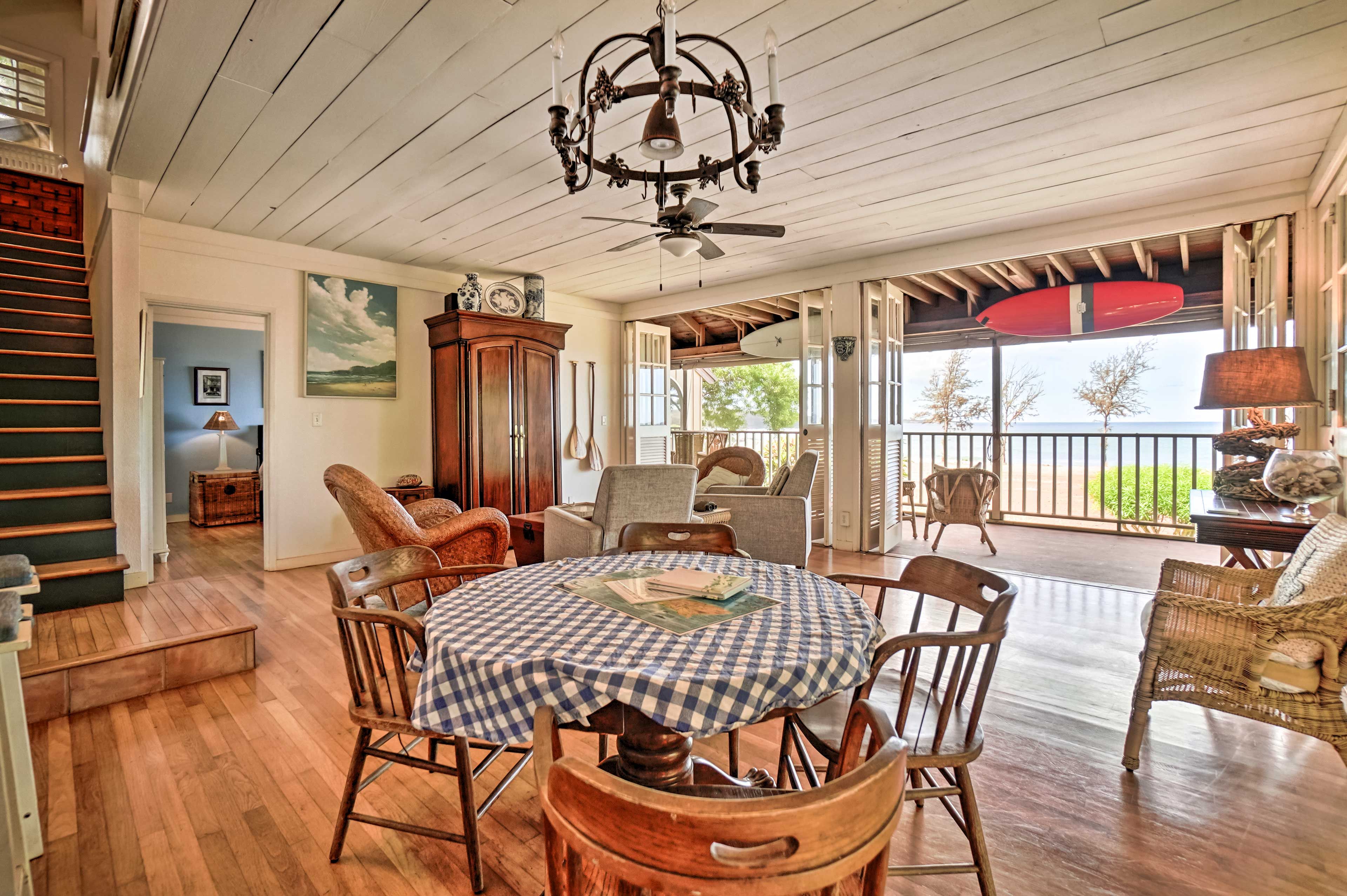 Dining Area | Dishware & Flatware | 1st Floor
