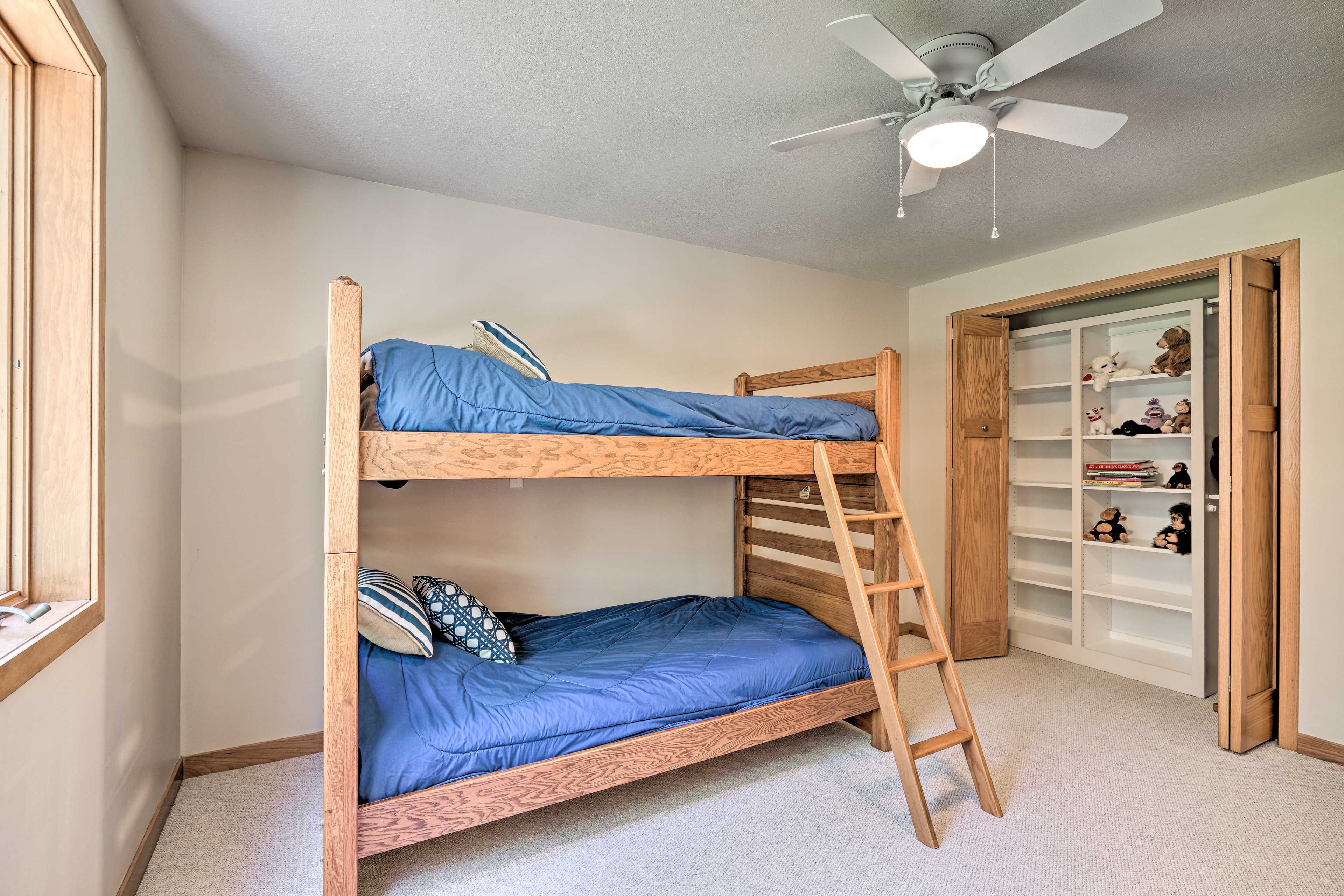 Bedroom 3 | Twin Bunk Bed | Lower Level