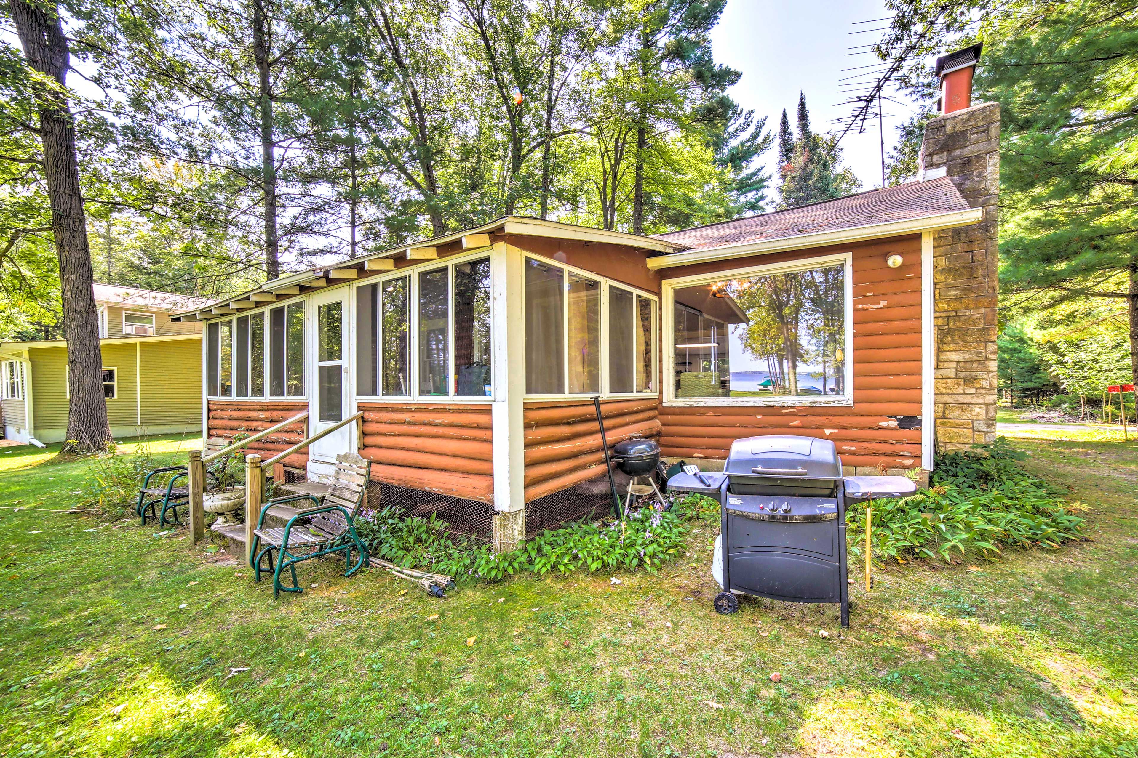 Cottage Exterior | Boat Slip | < 3 Mi to Lake Noquebay Park