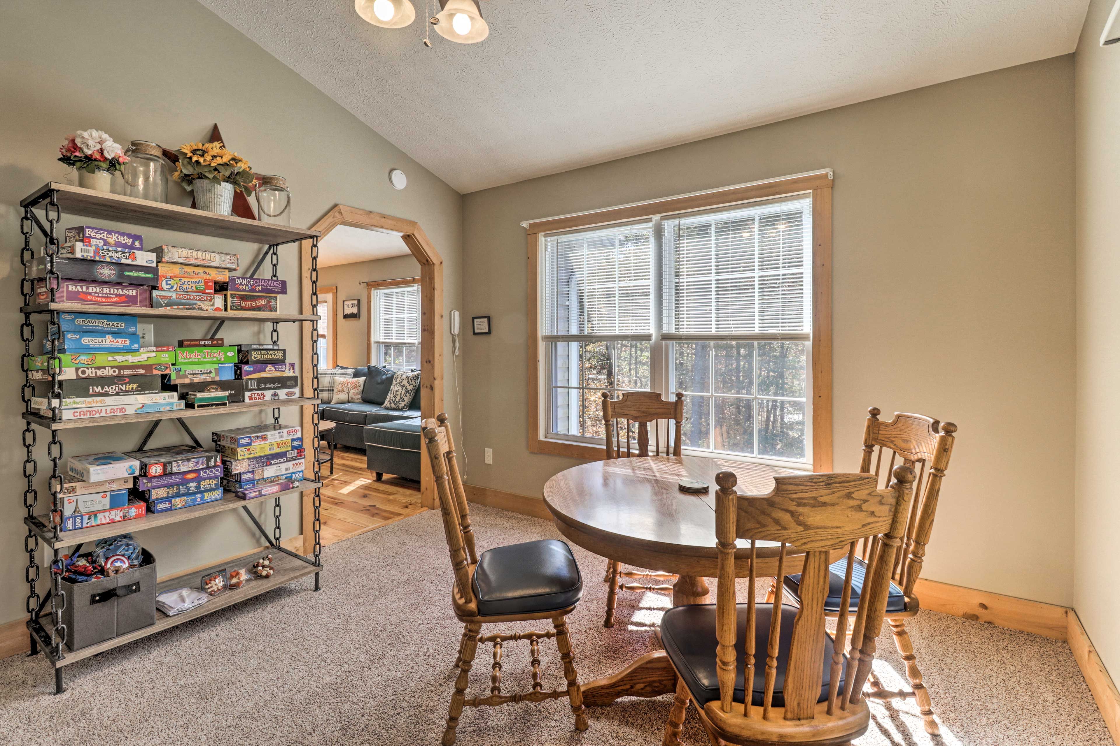 Additional Living Space | Main Level | Board Games