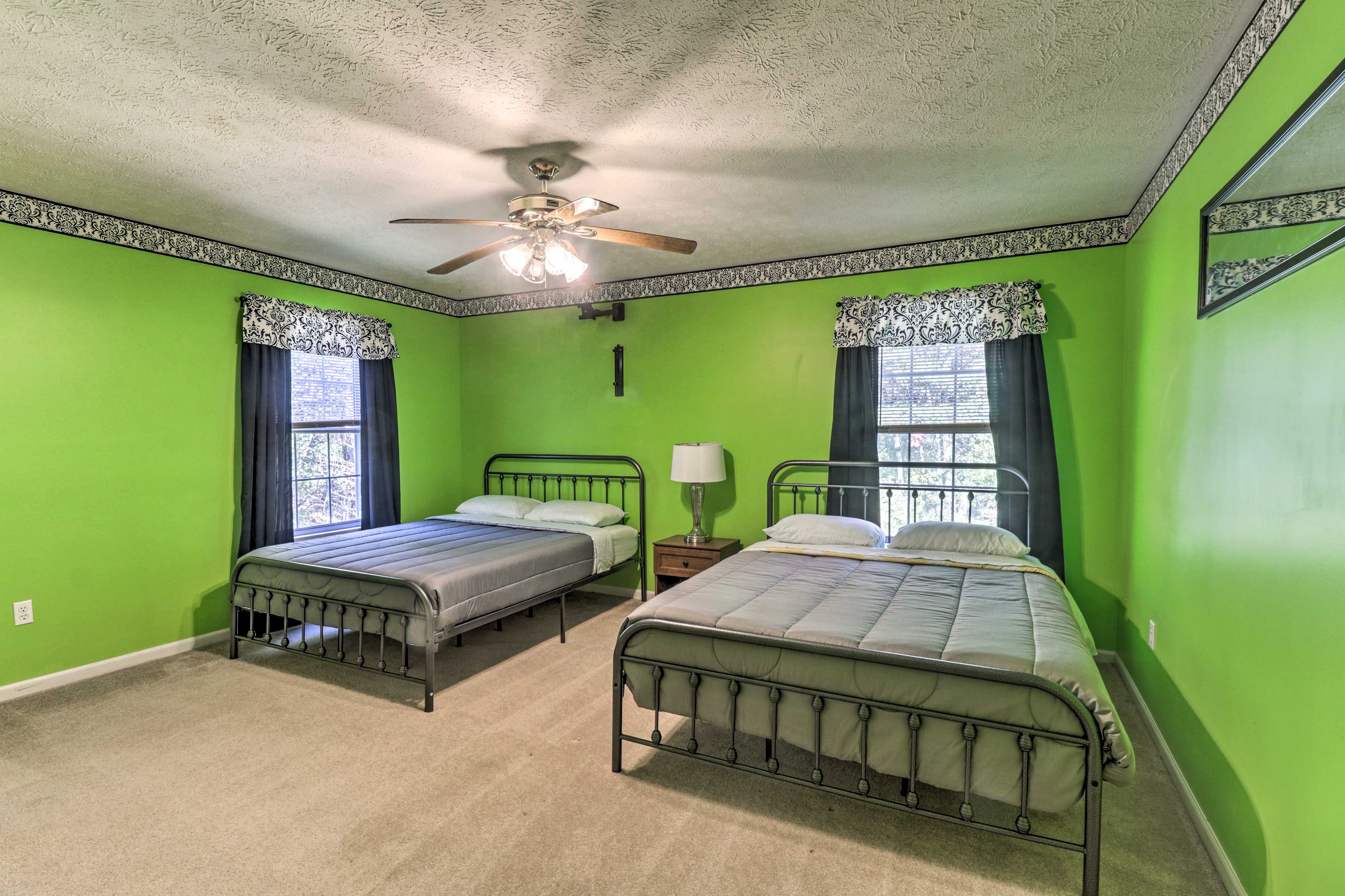 Bedroom 4 | Main Level | 2 Queen Beds