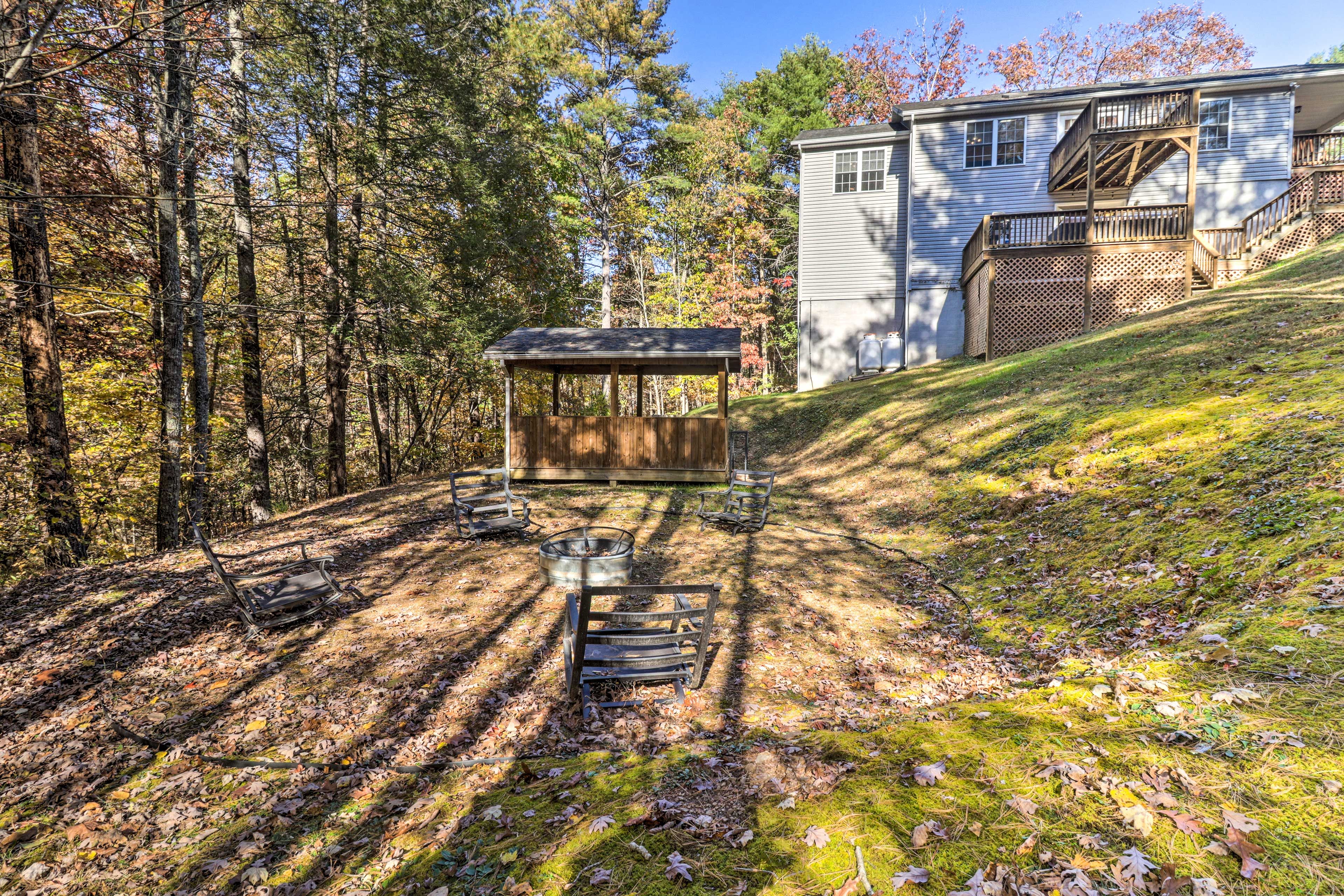 Home Exterior | Wood-Burning Fire Pit