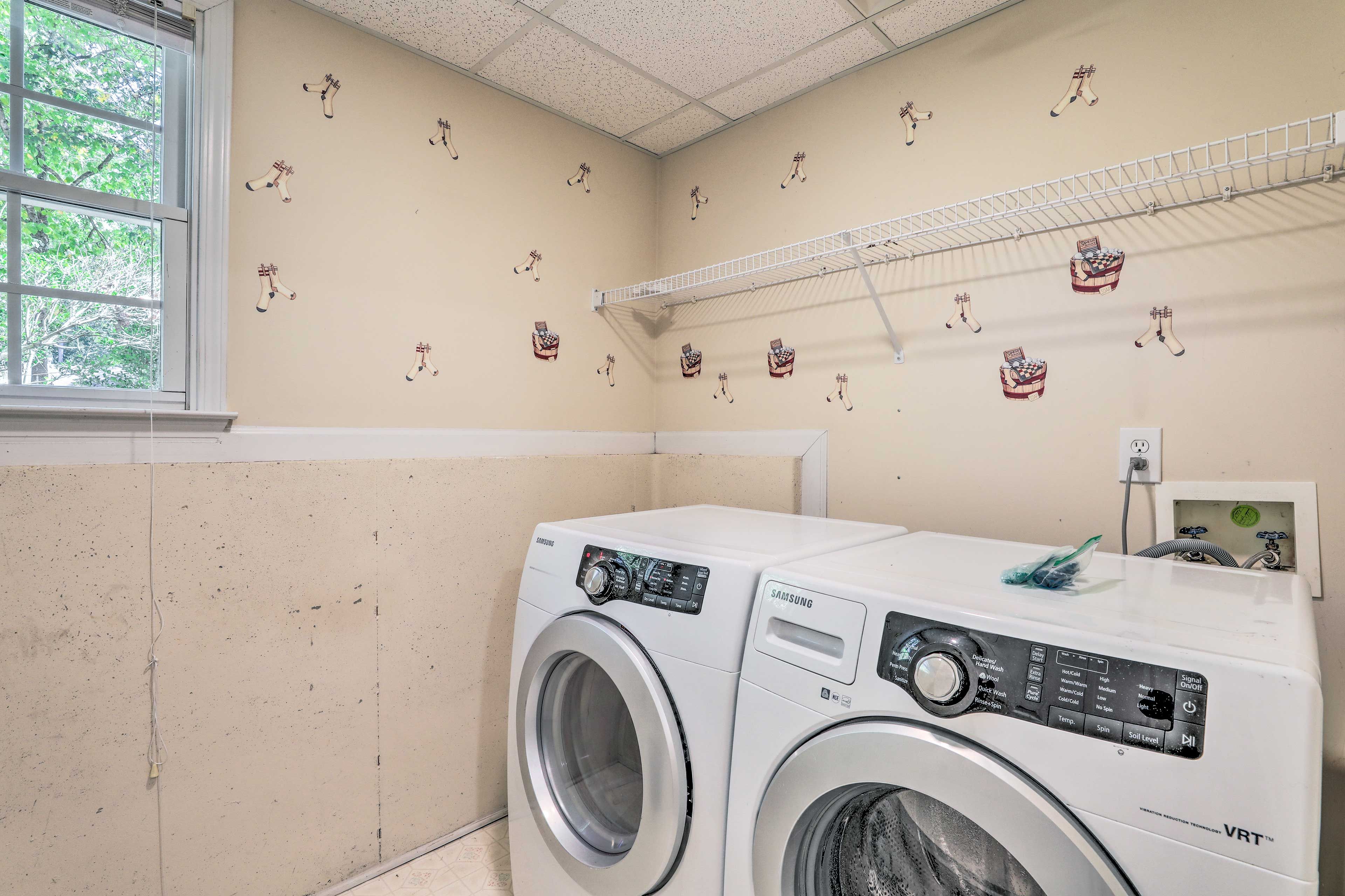 Washer + Dryer | Laundry Detergent Provided