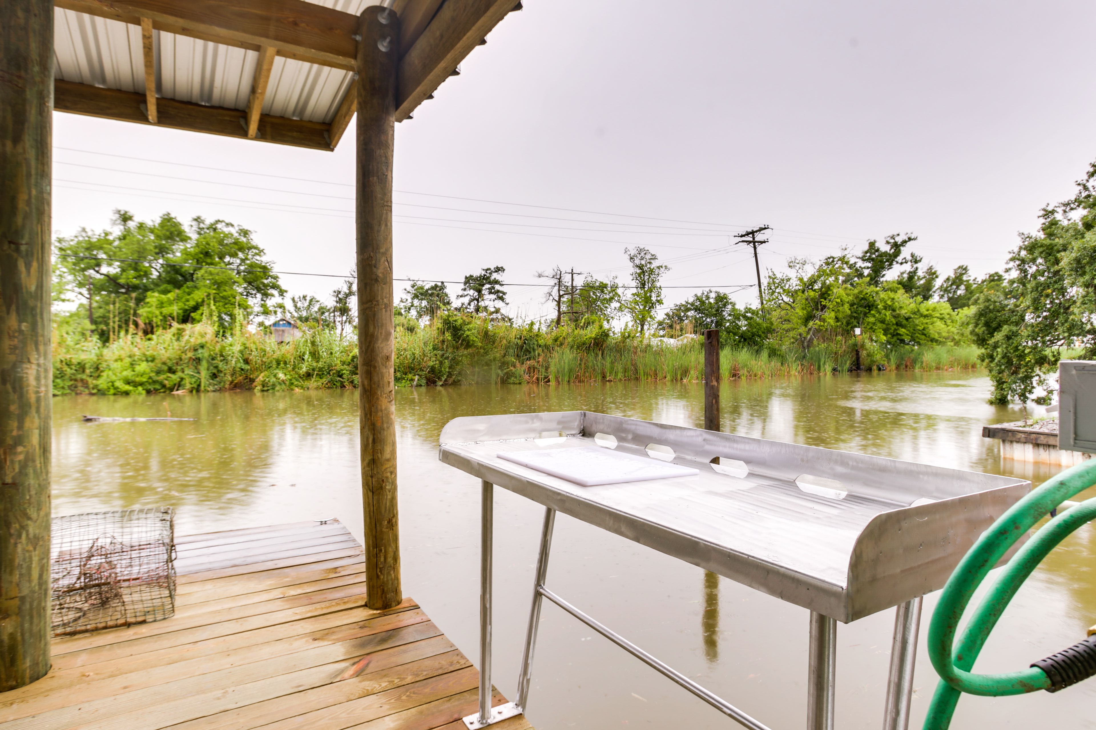 Shared Fish Cleaning Station (Adjoining Property)