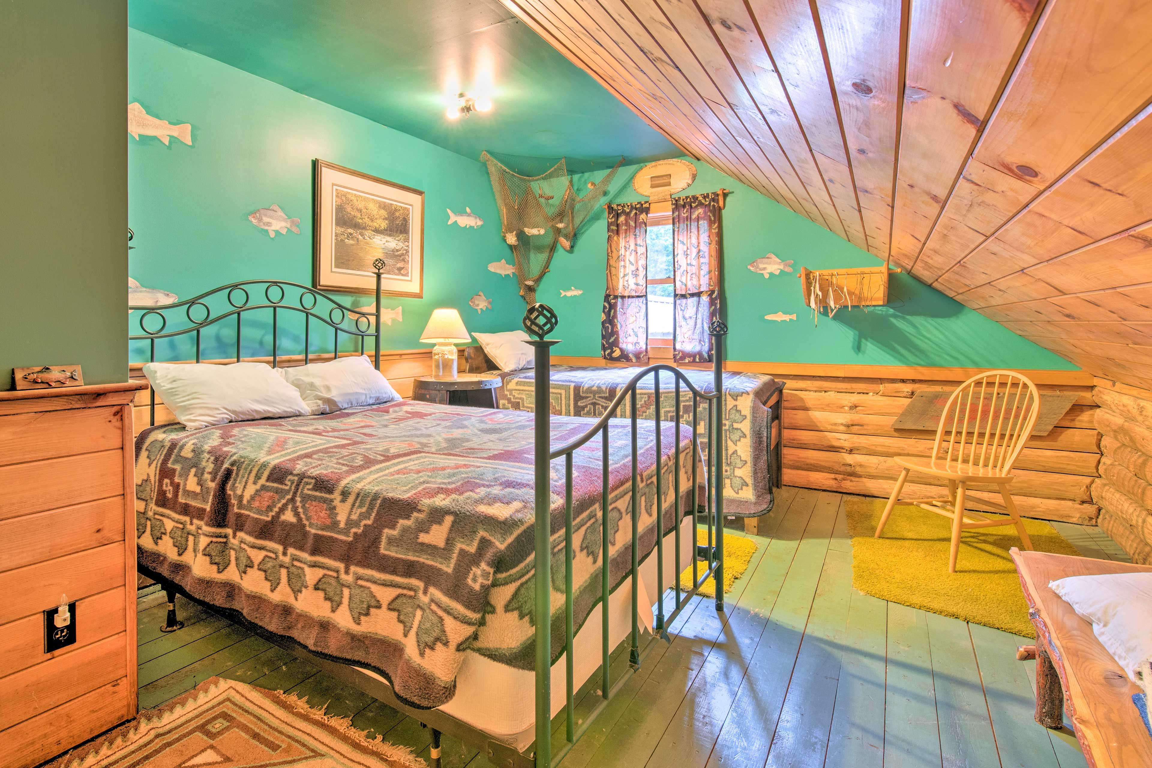 Bedroom 1 | Full Bed | Twin Bed | 2nd Floor