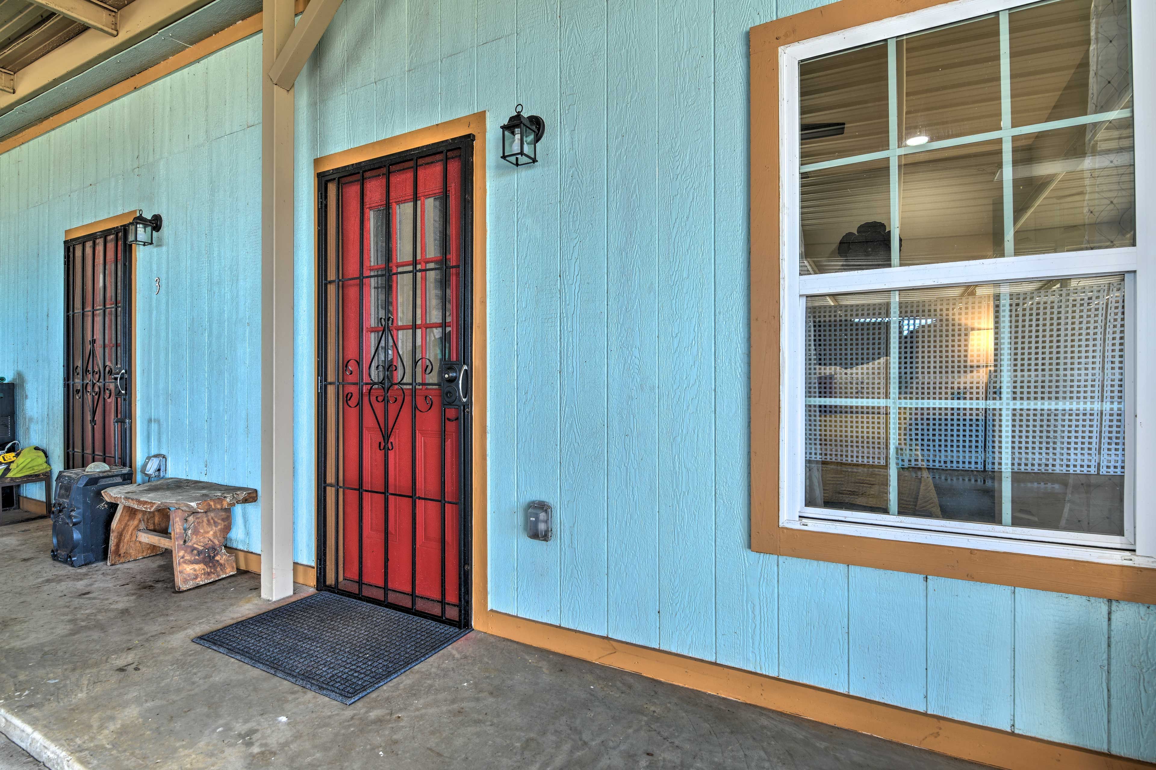 Front Exterior | 2 Exterior Security Cameras