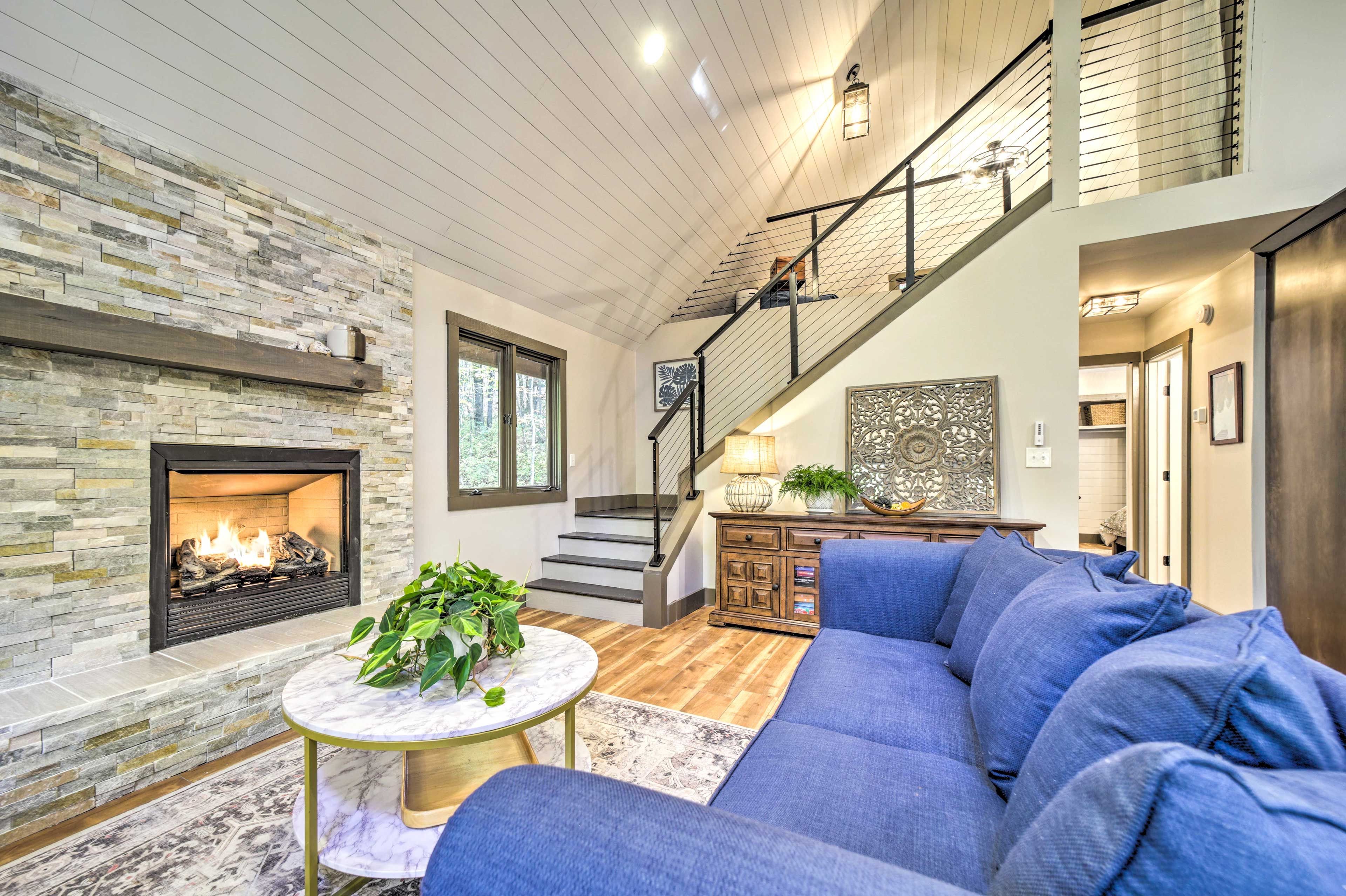 Brevard Vacation Rental | 3BR | 2BA | 1,900 Sq Ft | Stairs Required for Access