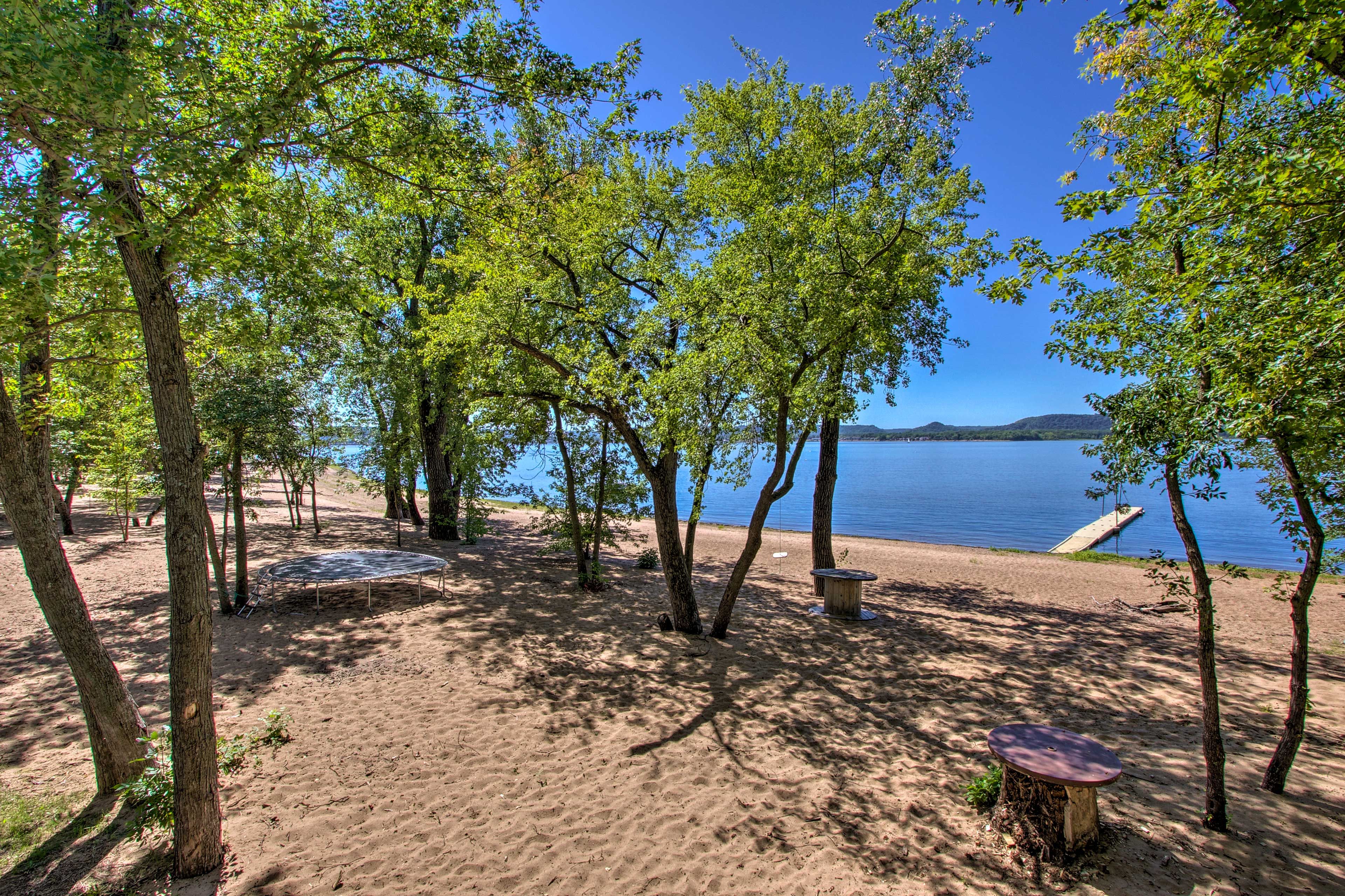 Private Beach & Boat Dock
