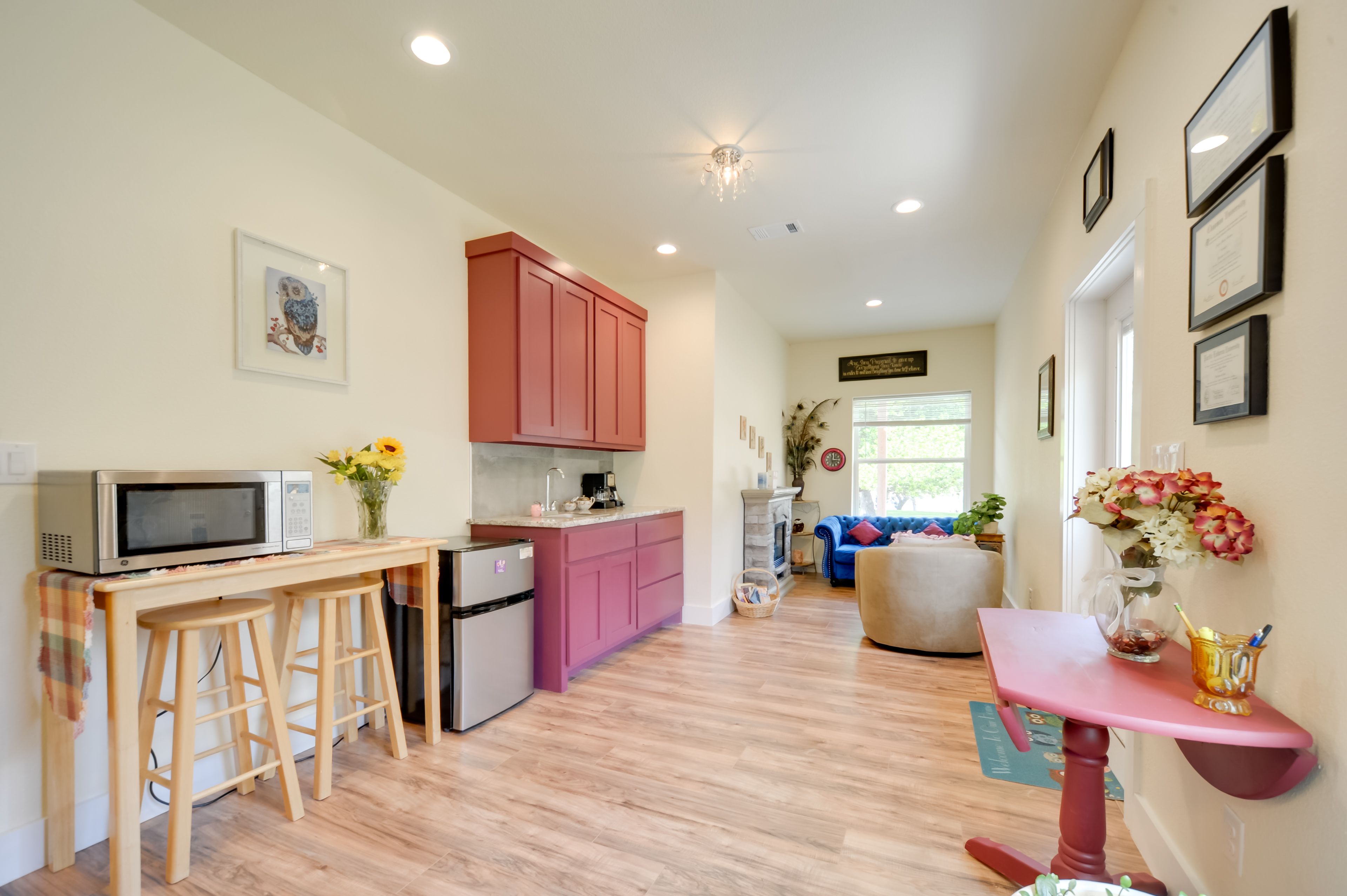 Cottonwood Shores Vacation Rental | Studio | 1BA | 500 Sq Ft | Stairs Required