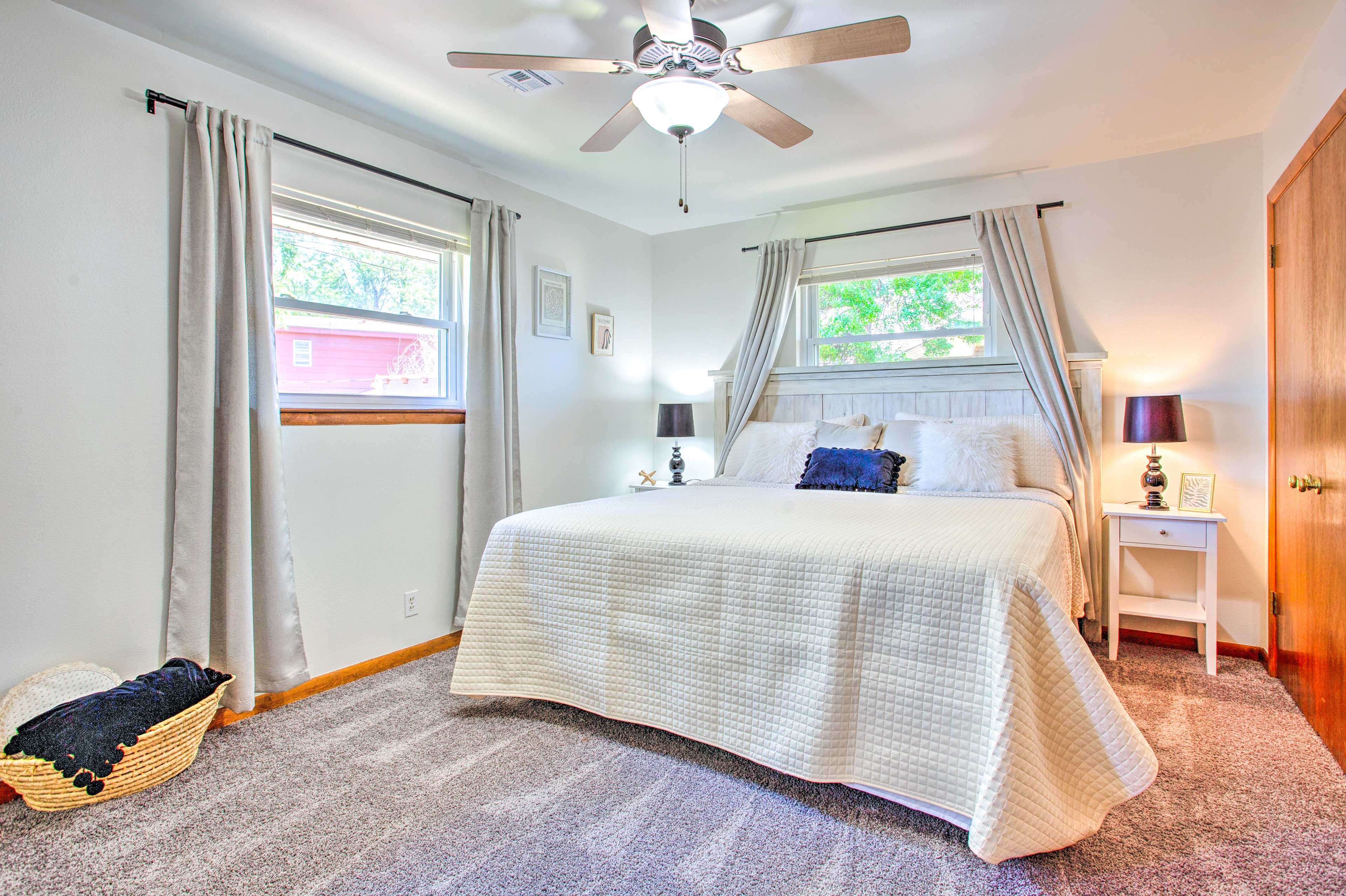 Bedroom 1 | King Bed | Closet | En-Suite Bathroom