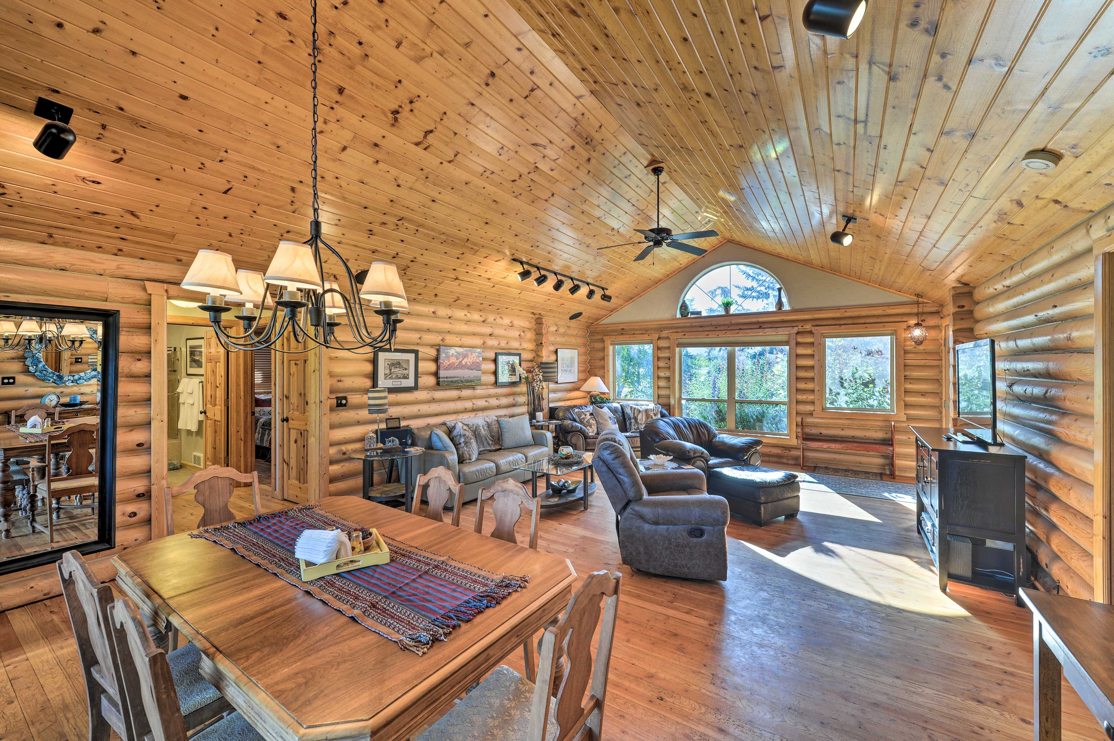 Driggs Vacation Rental | 3BR | 2BA | 2,000 Sq Ft | Stairs Required for Access