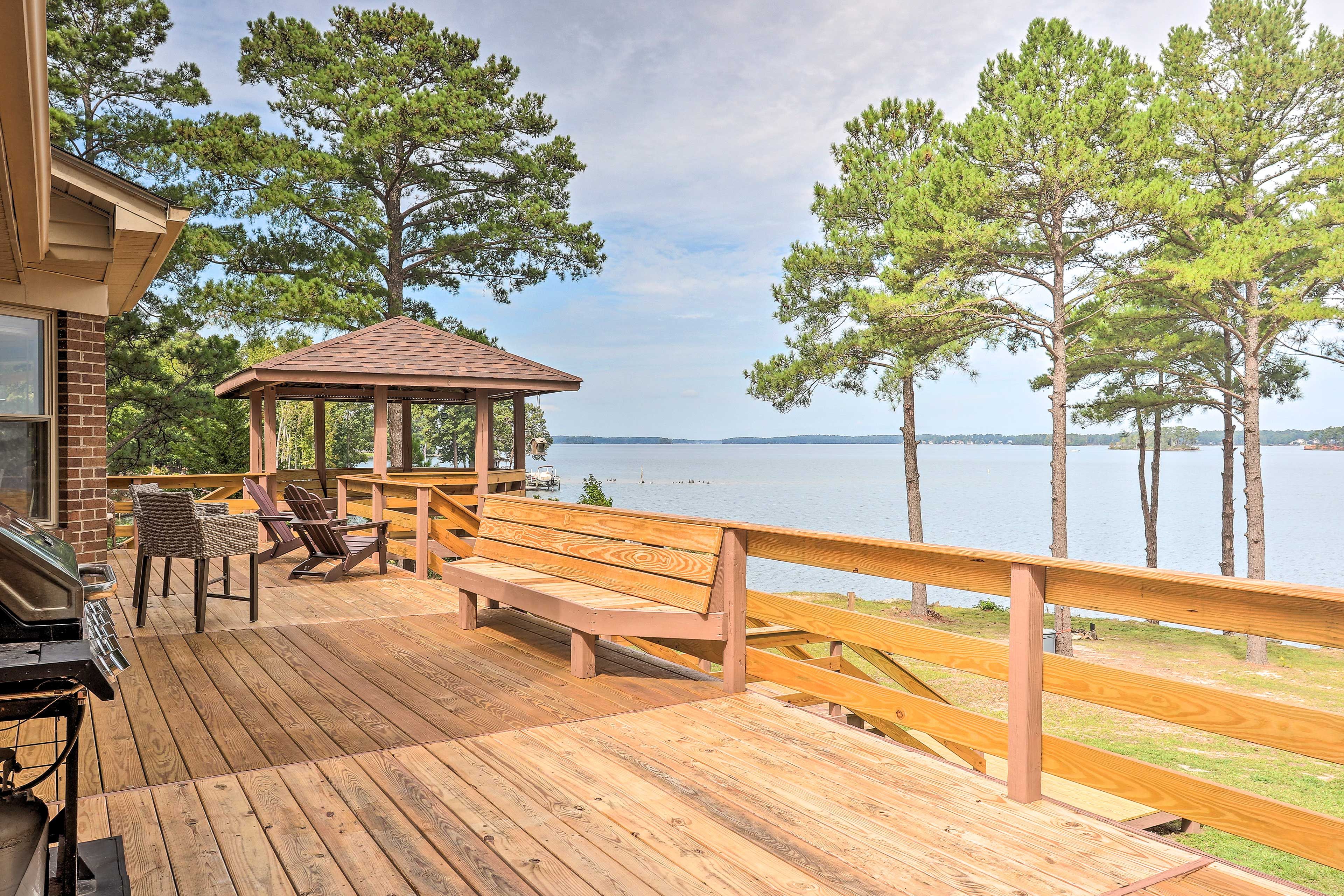 Deck | Gas Grill | Seating | Gazebo