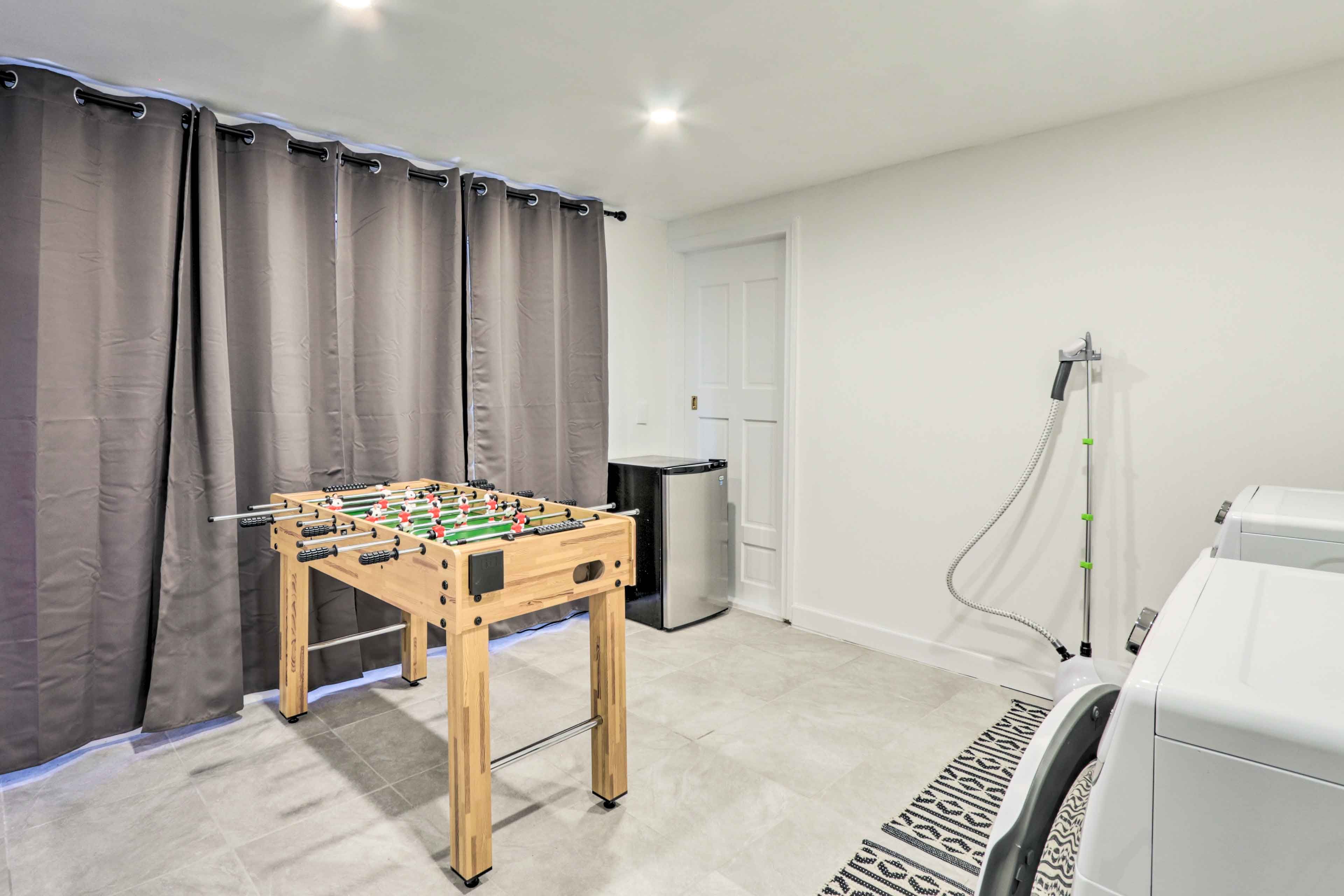 Foosball | Washer & Dryer