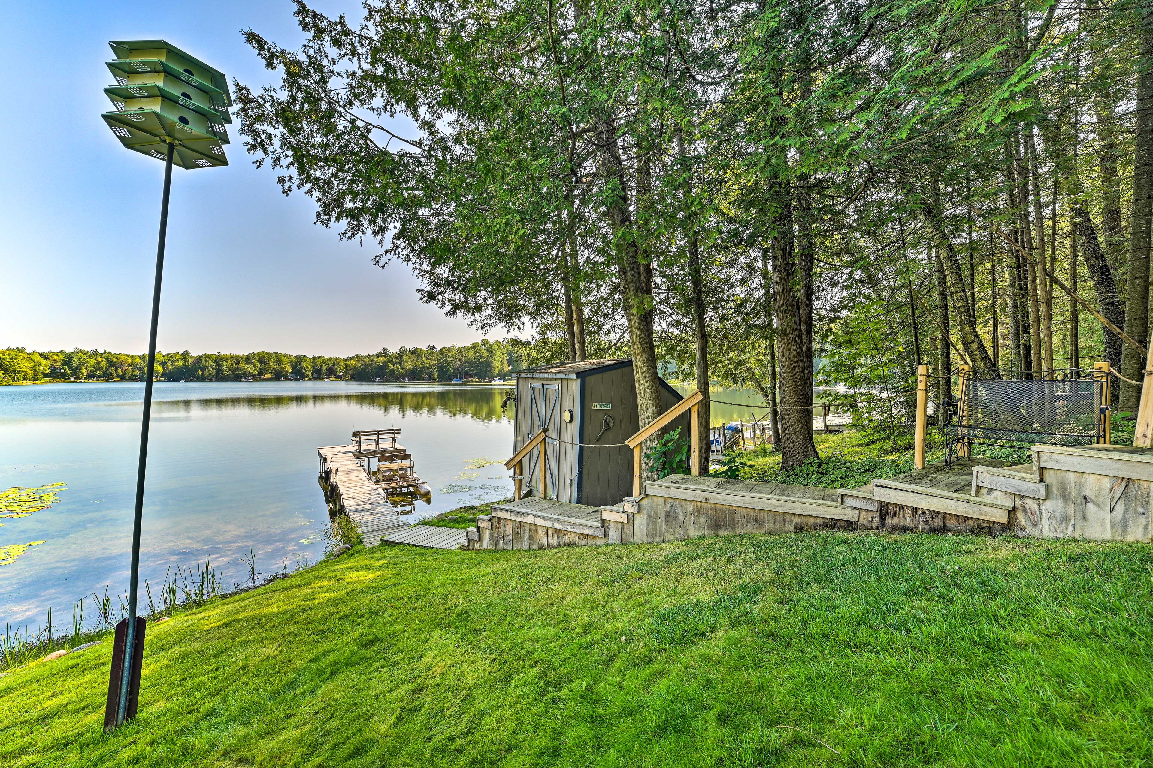 Private Dock | Lake Access