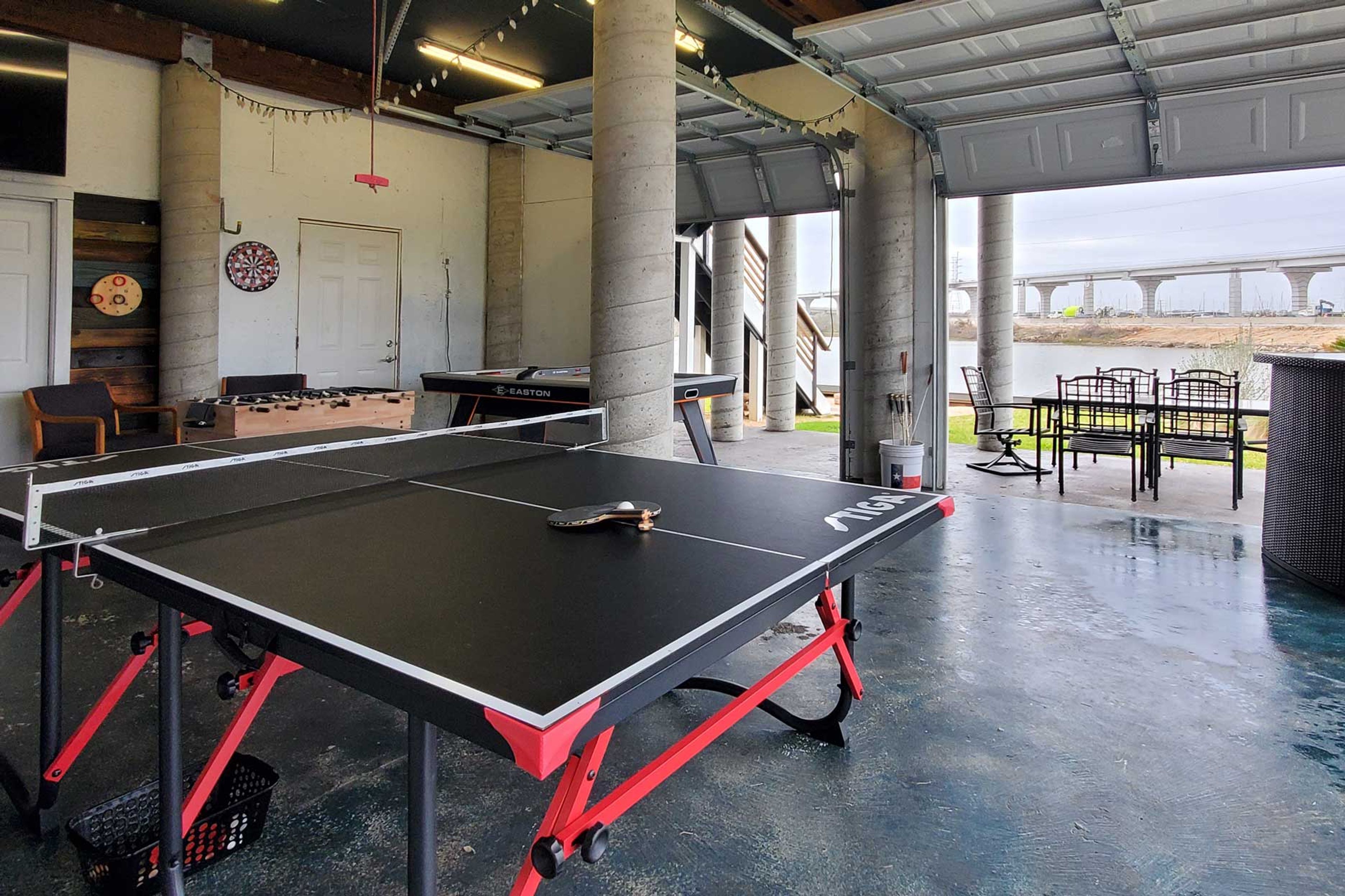 Garage Game Room | Ping Pong | Air Hockey | Foosball
