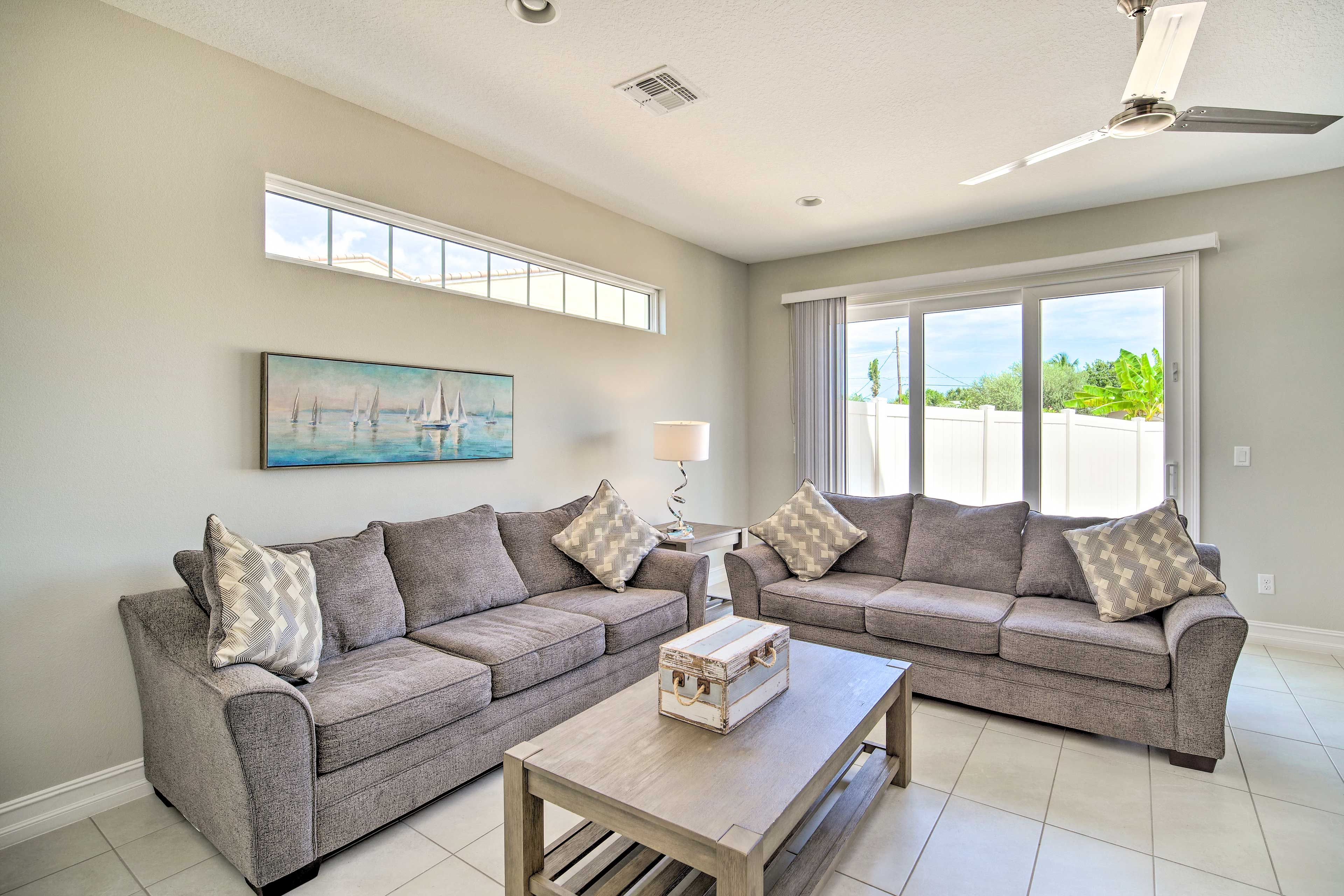 Living Room | 2 Full Sleeper Sofas
