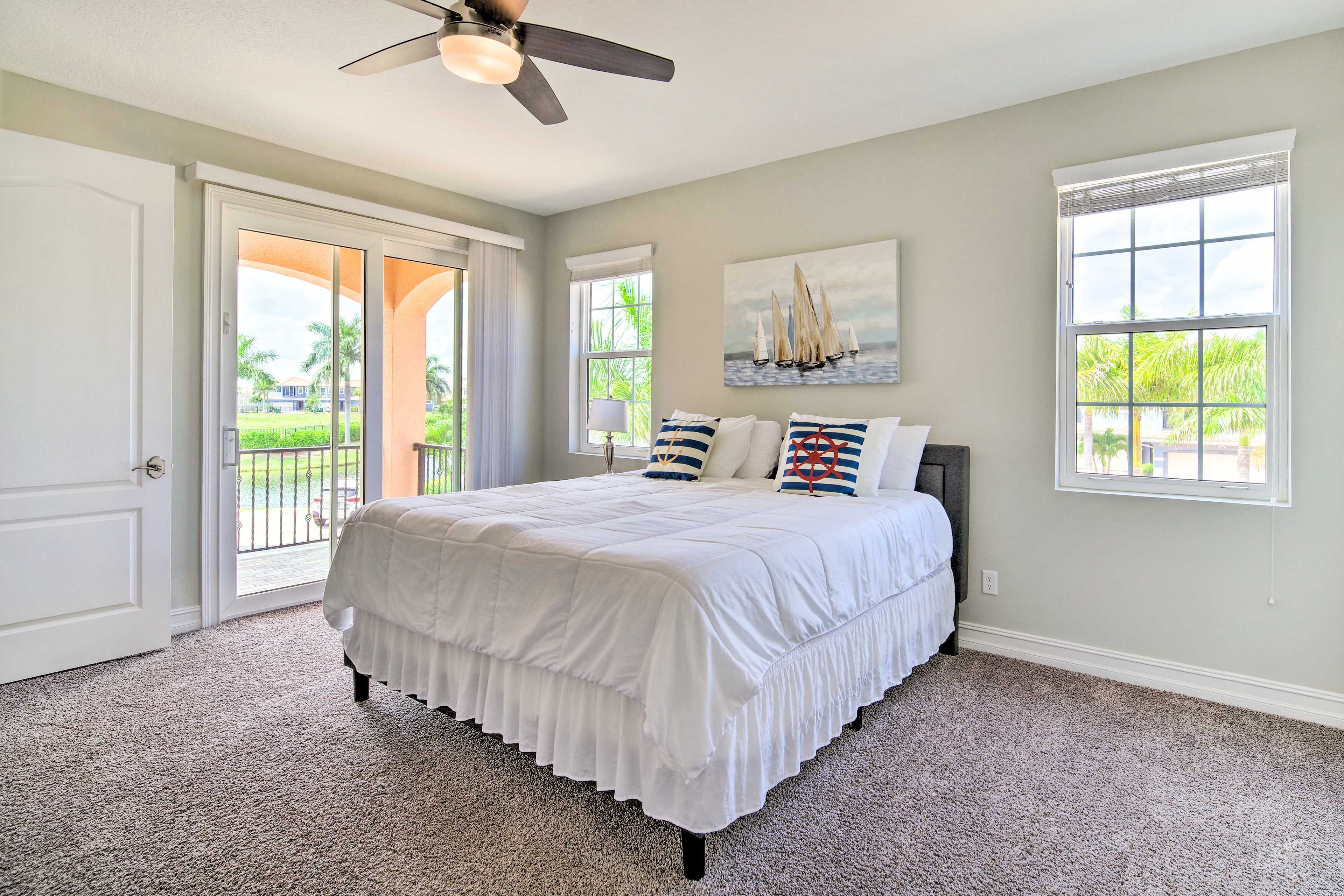 Bedroom 2 | Queen Bed | Balcony Access