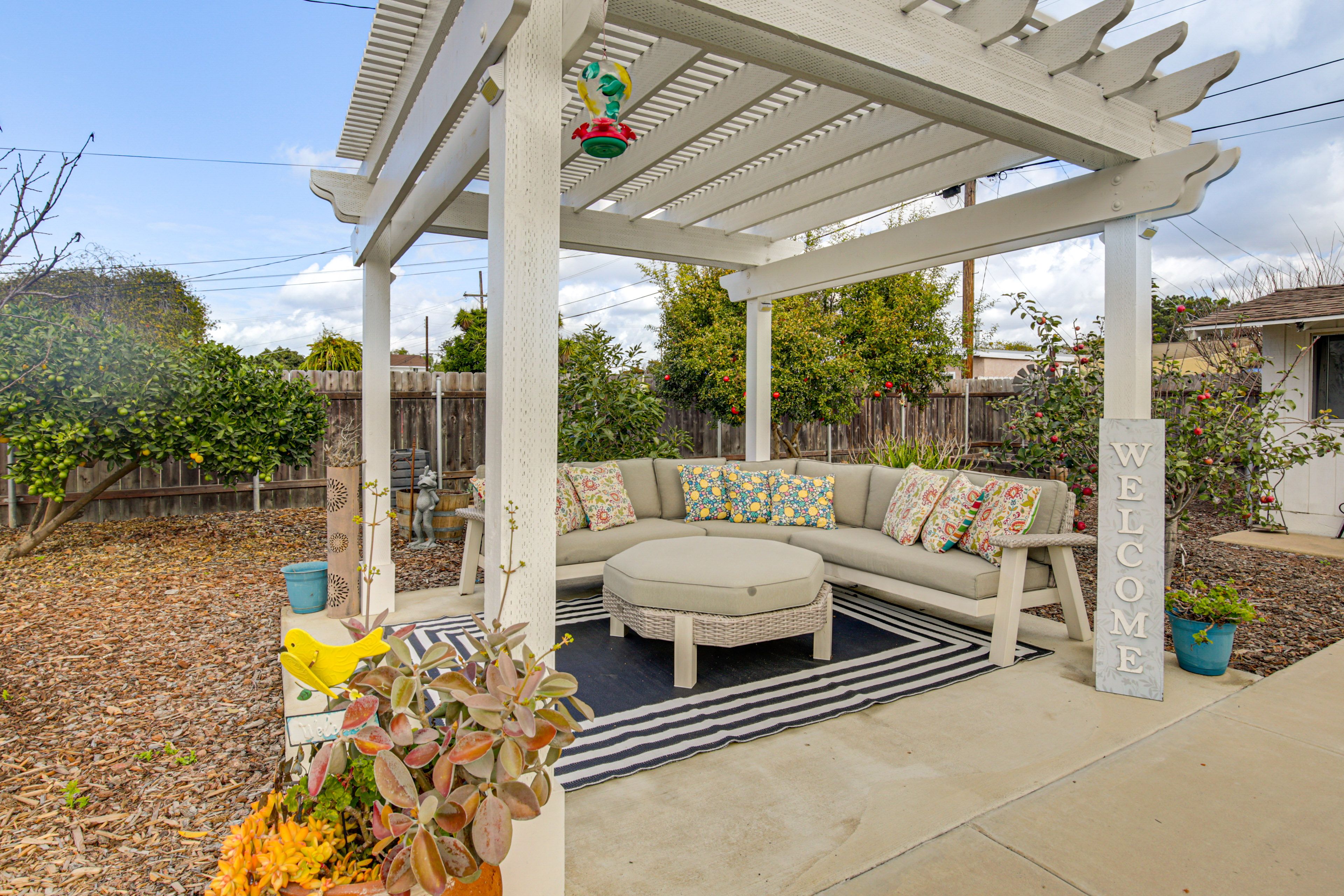 Furnished Pergola