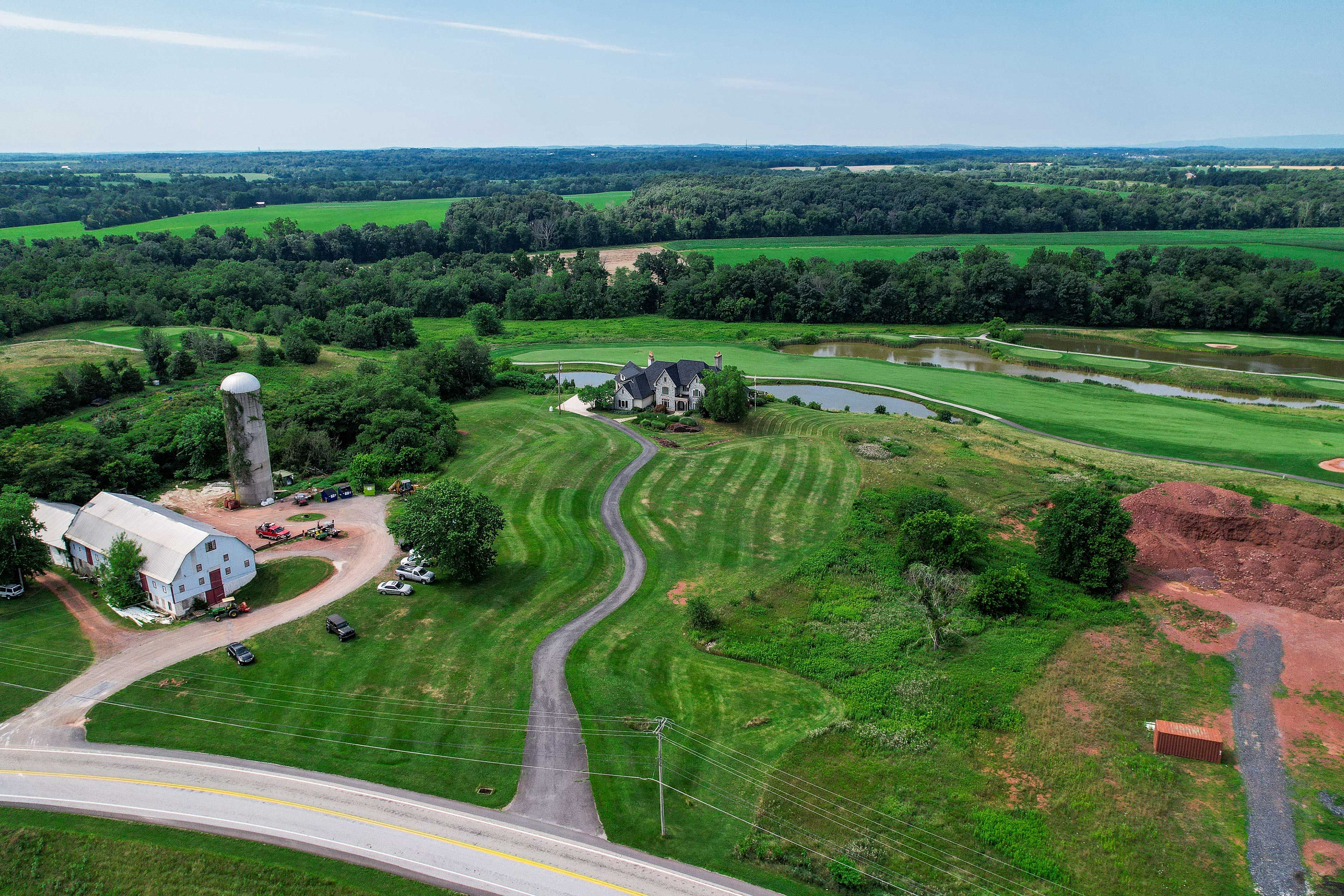 Aerial View of Property