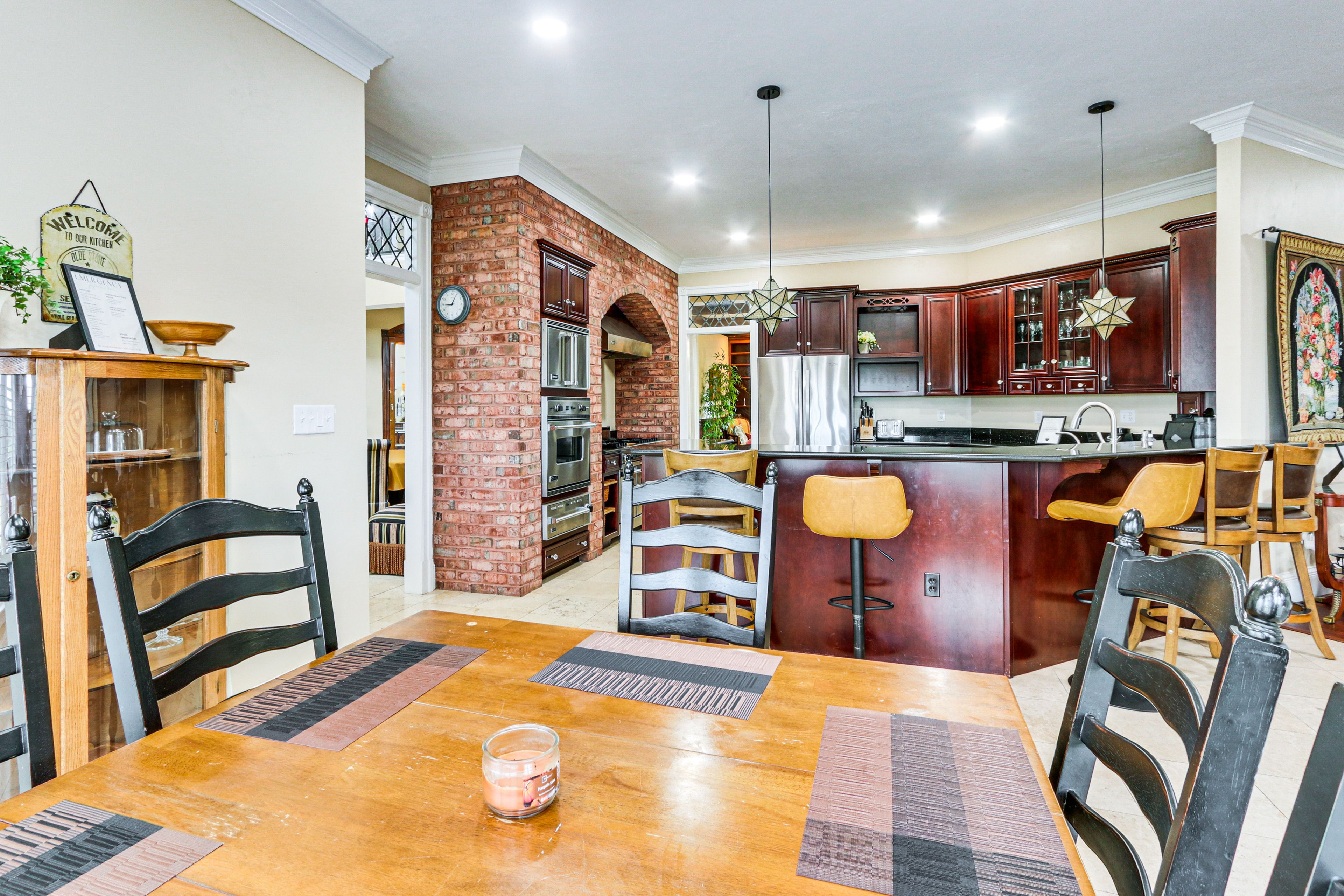 Dining Area | 1st Floor | Open Floor Plan | Central A/C & Heating