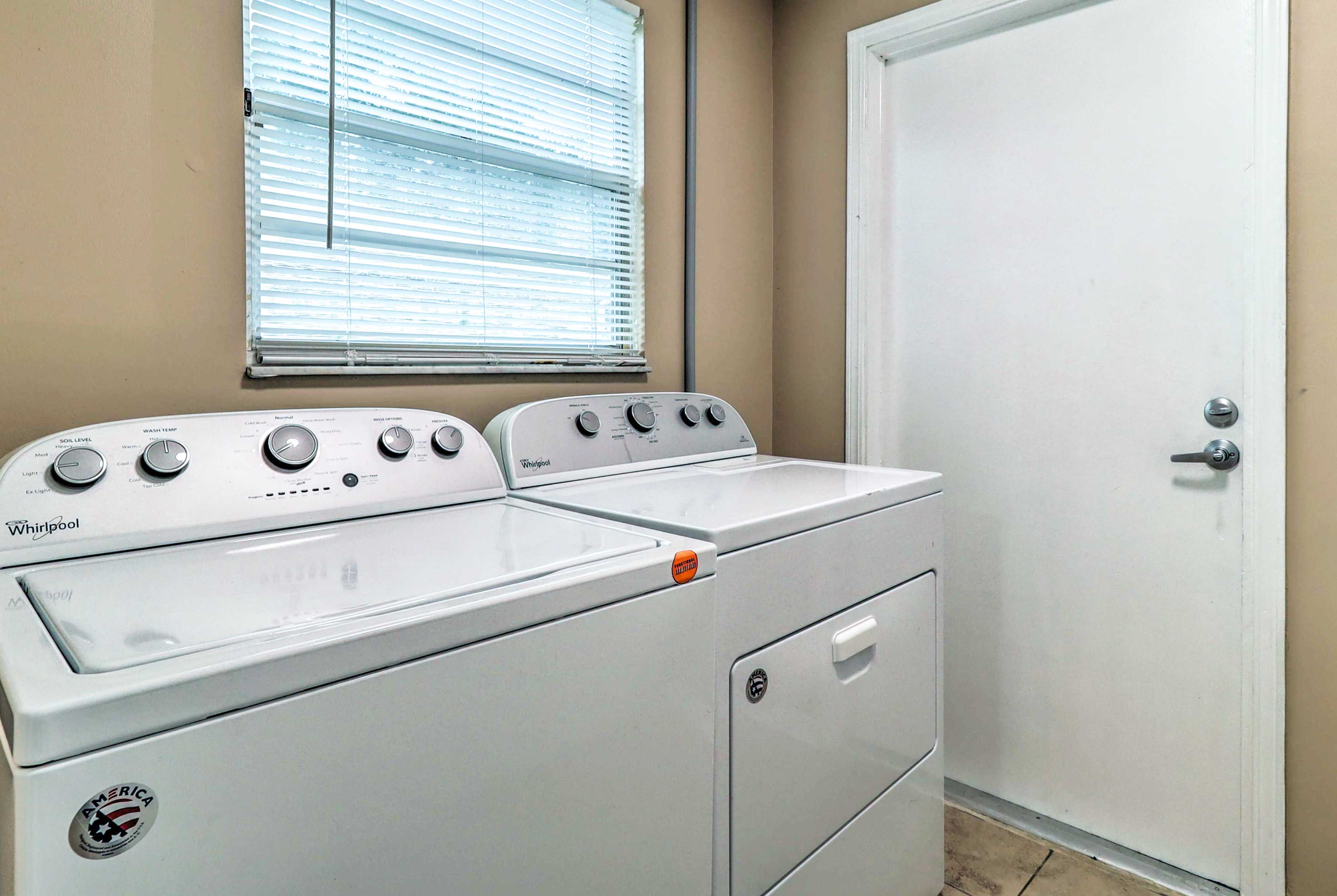 Washer + Dryer