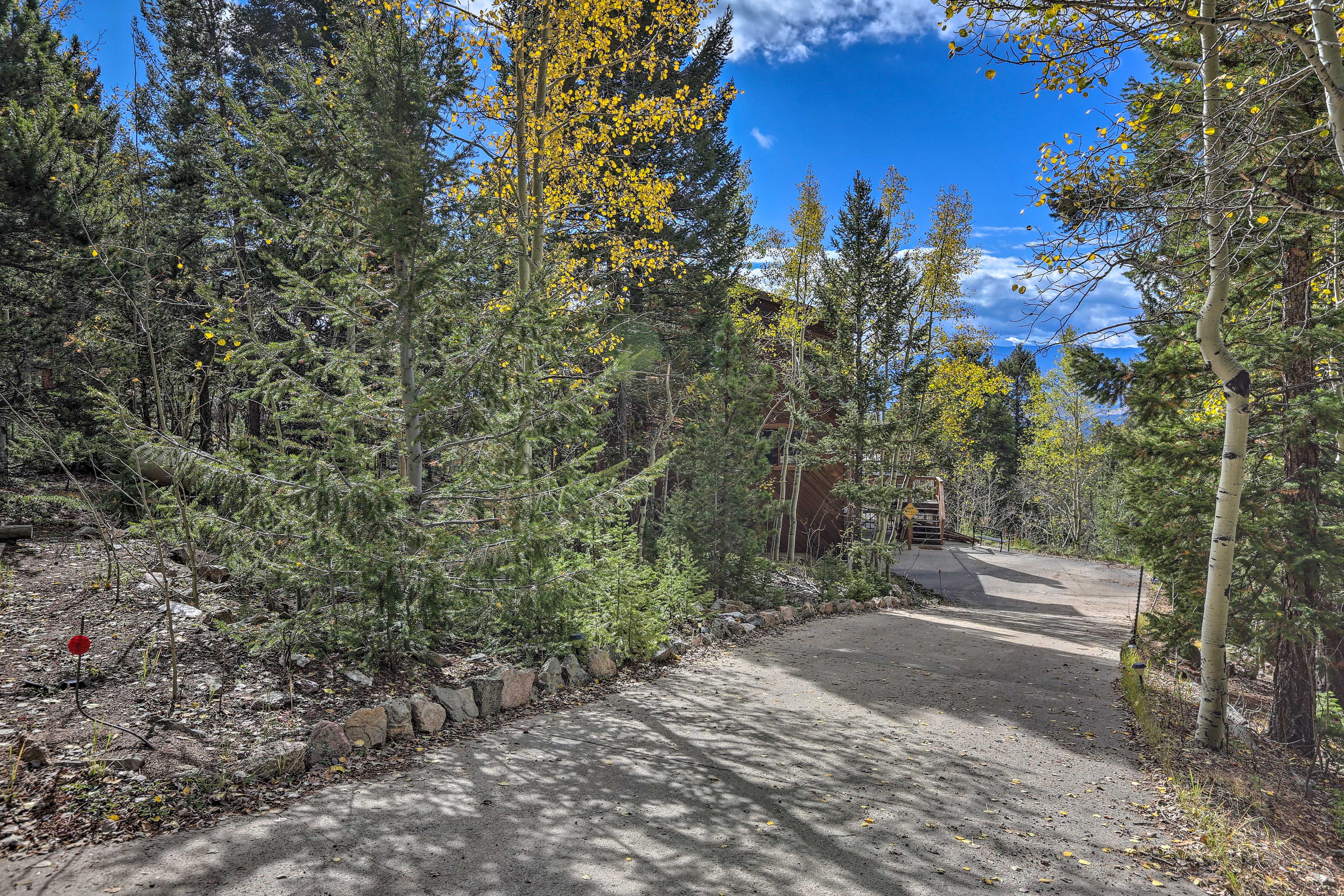Steep Driveway | 4WD Recommended in Winter