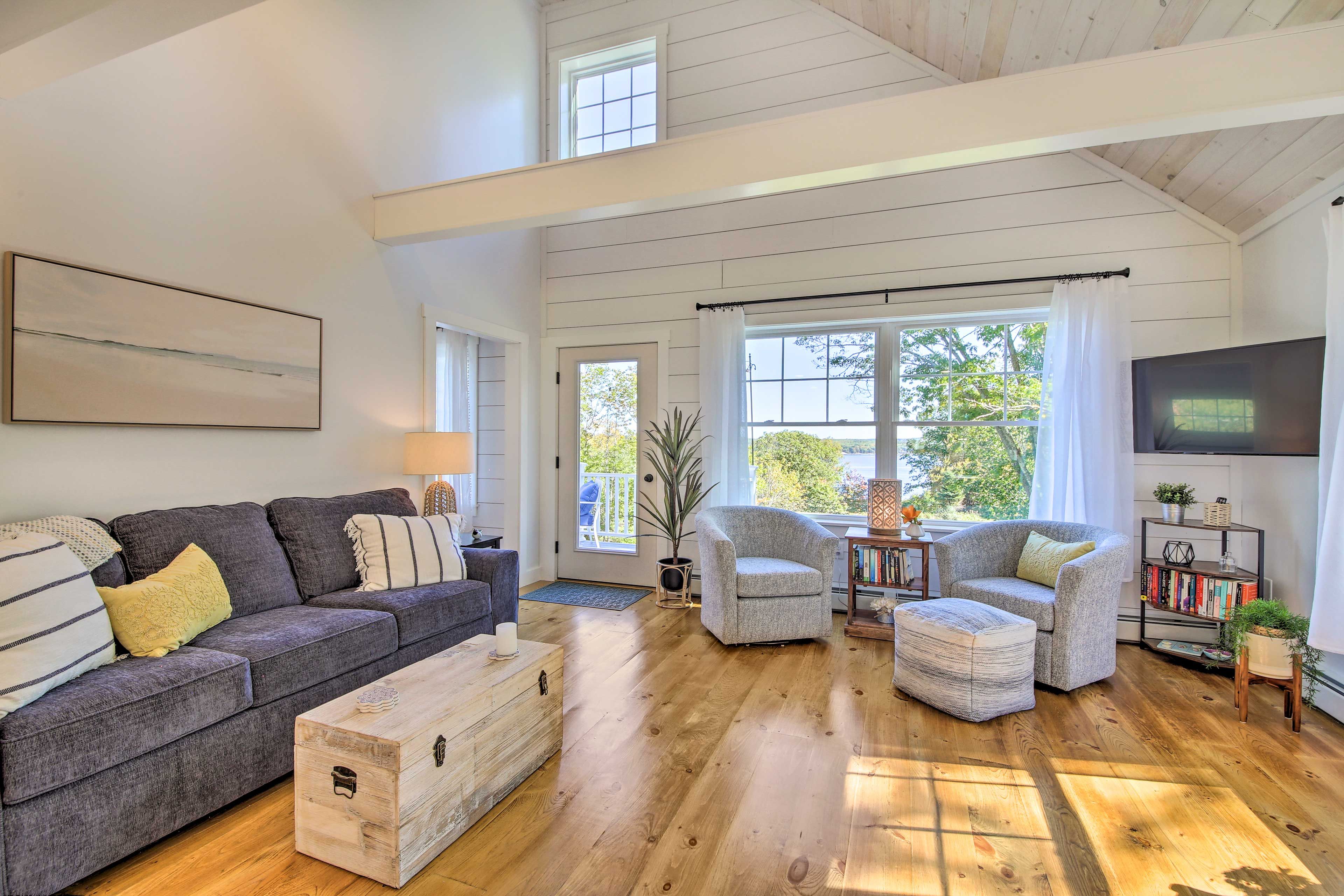Stockton Springs Vacation Rental | 2BR | 2BA | 1,500  Sq Ft | Stairs Required