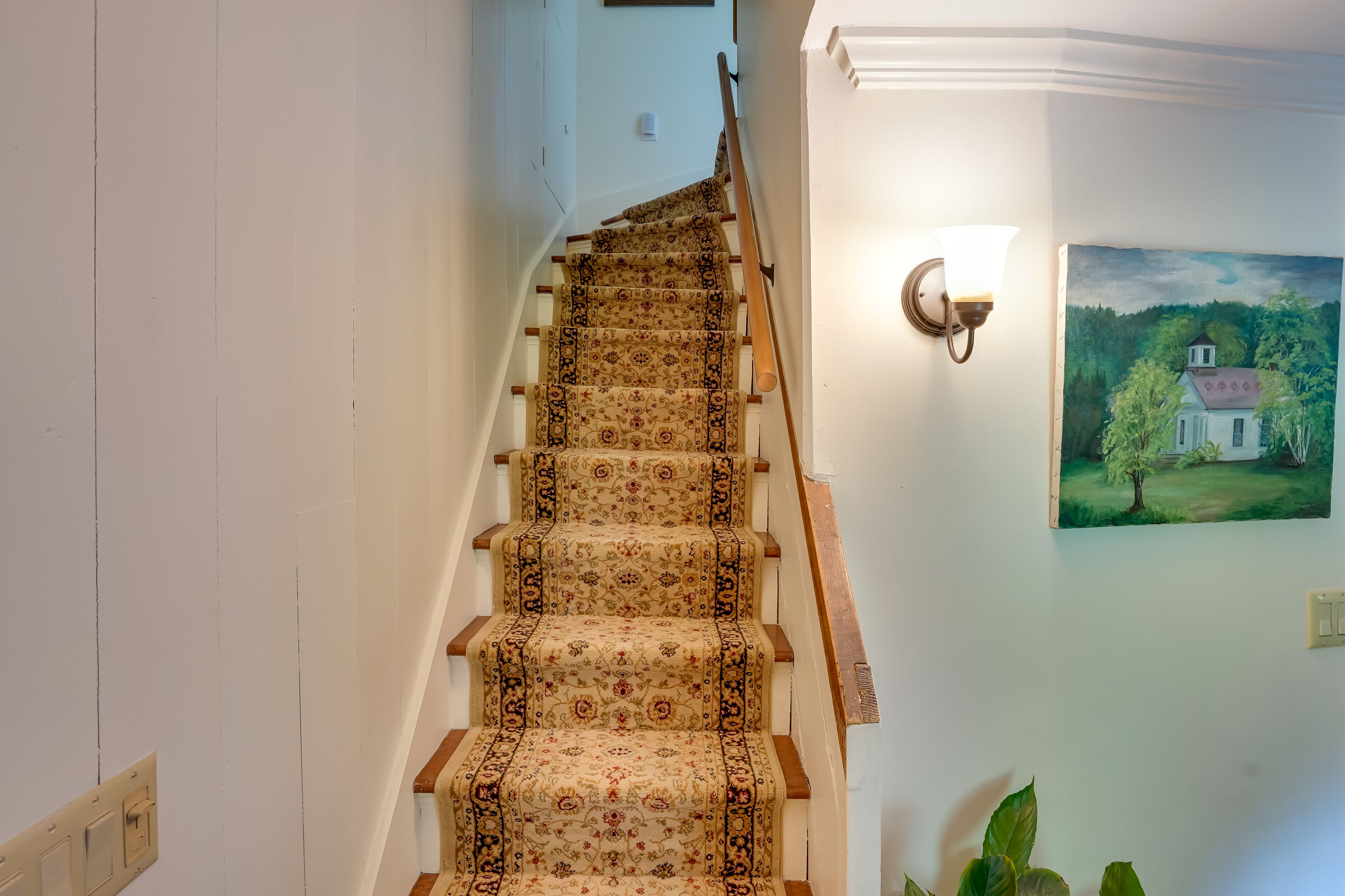 Stairs to Access 2nd Floor