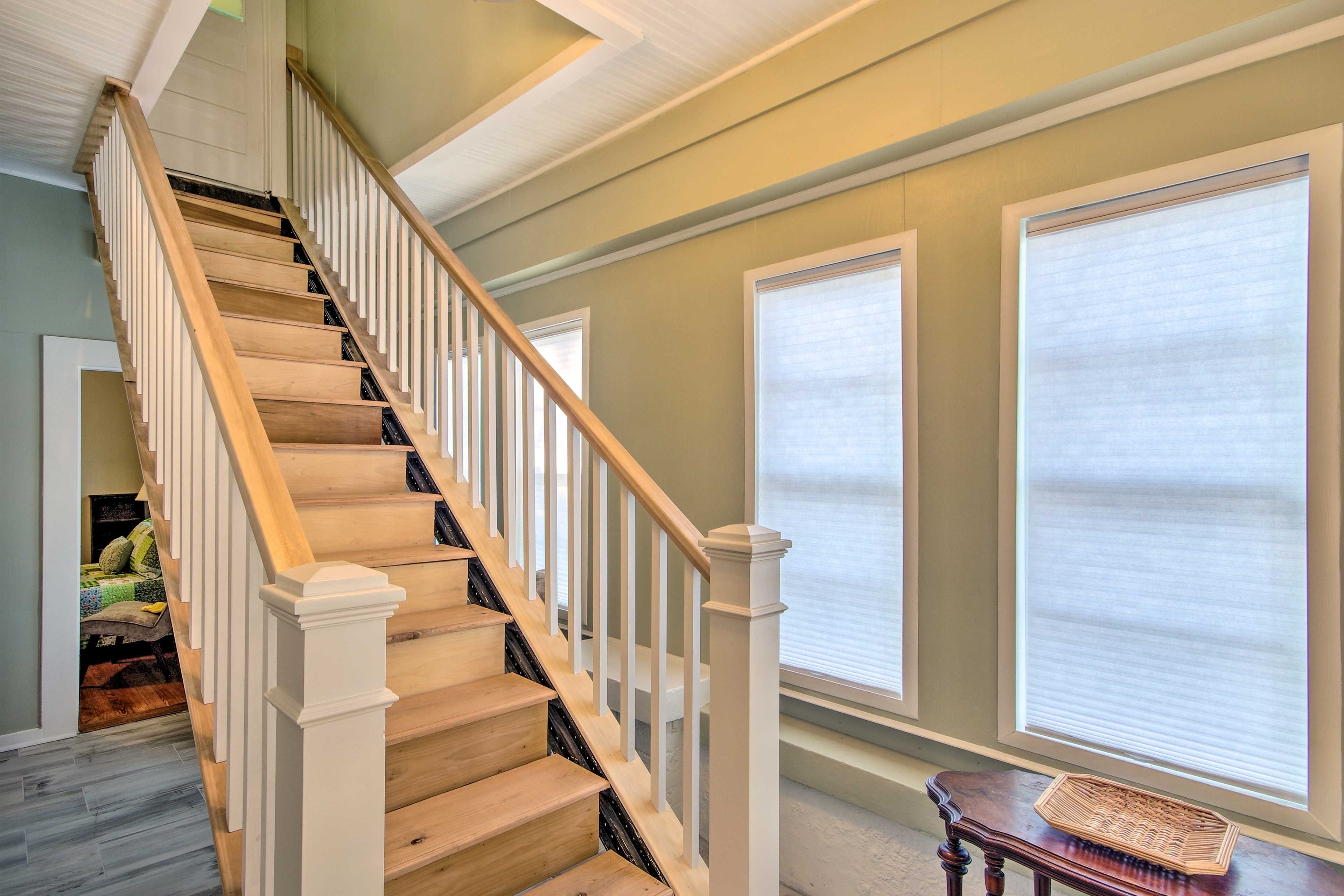 Stairs to Access 2nd Floor