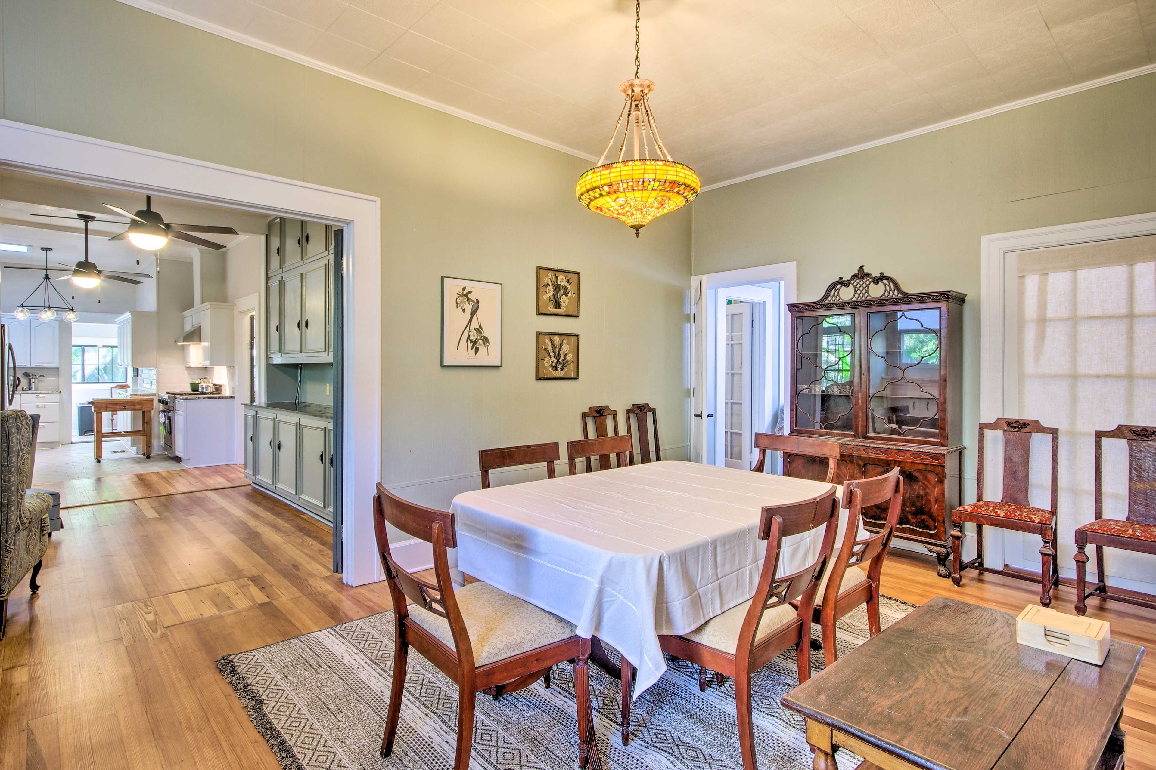 Dining Area | 1st Floor | Dishware & Flatware